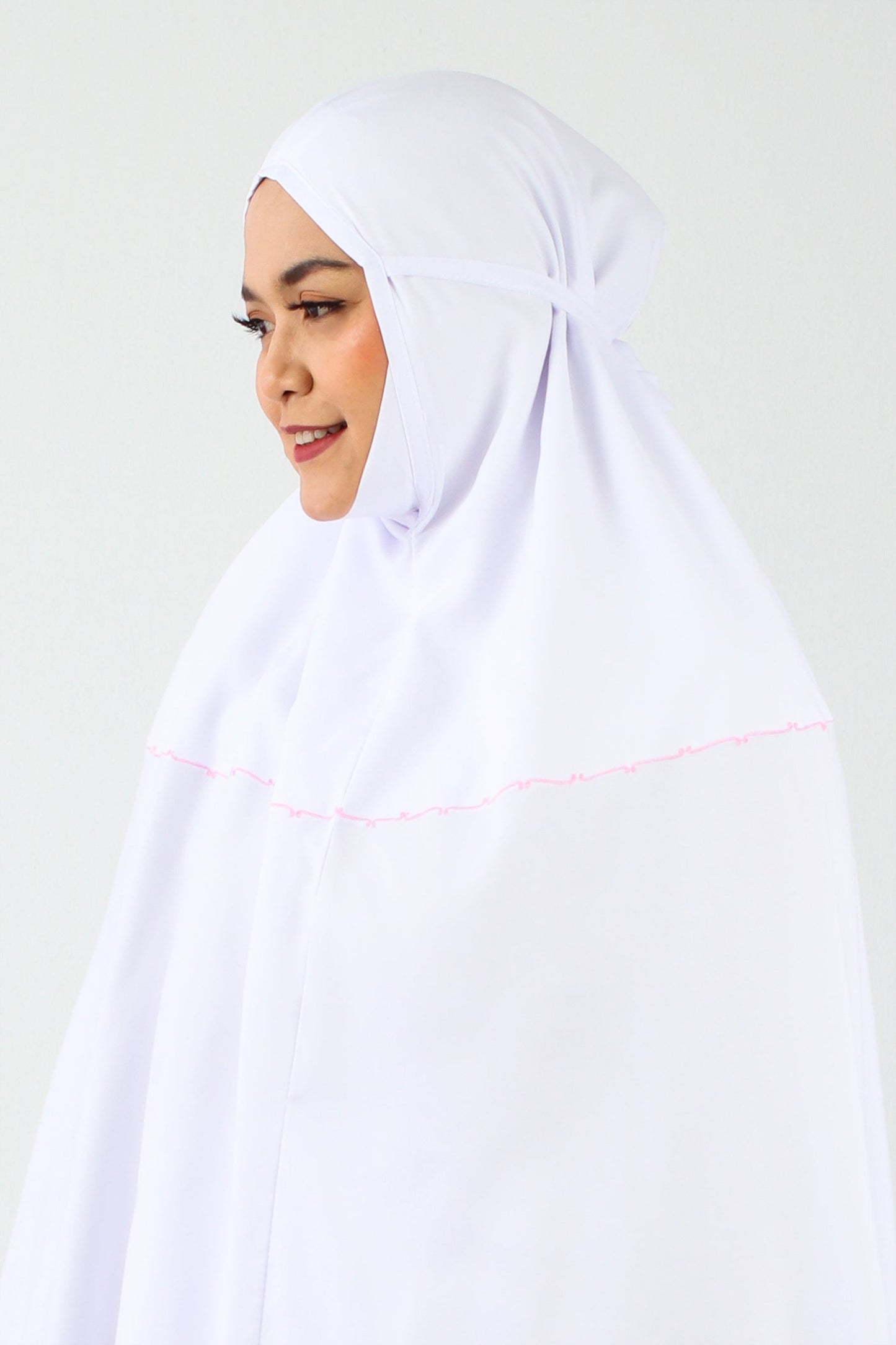Alyssa In White (Petite) Prayer Wear