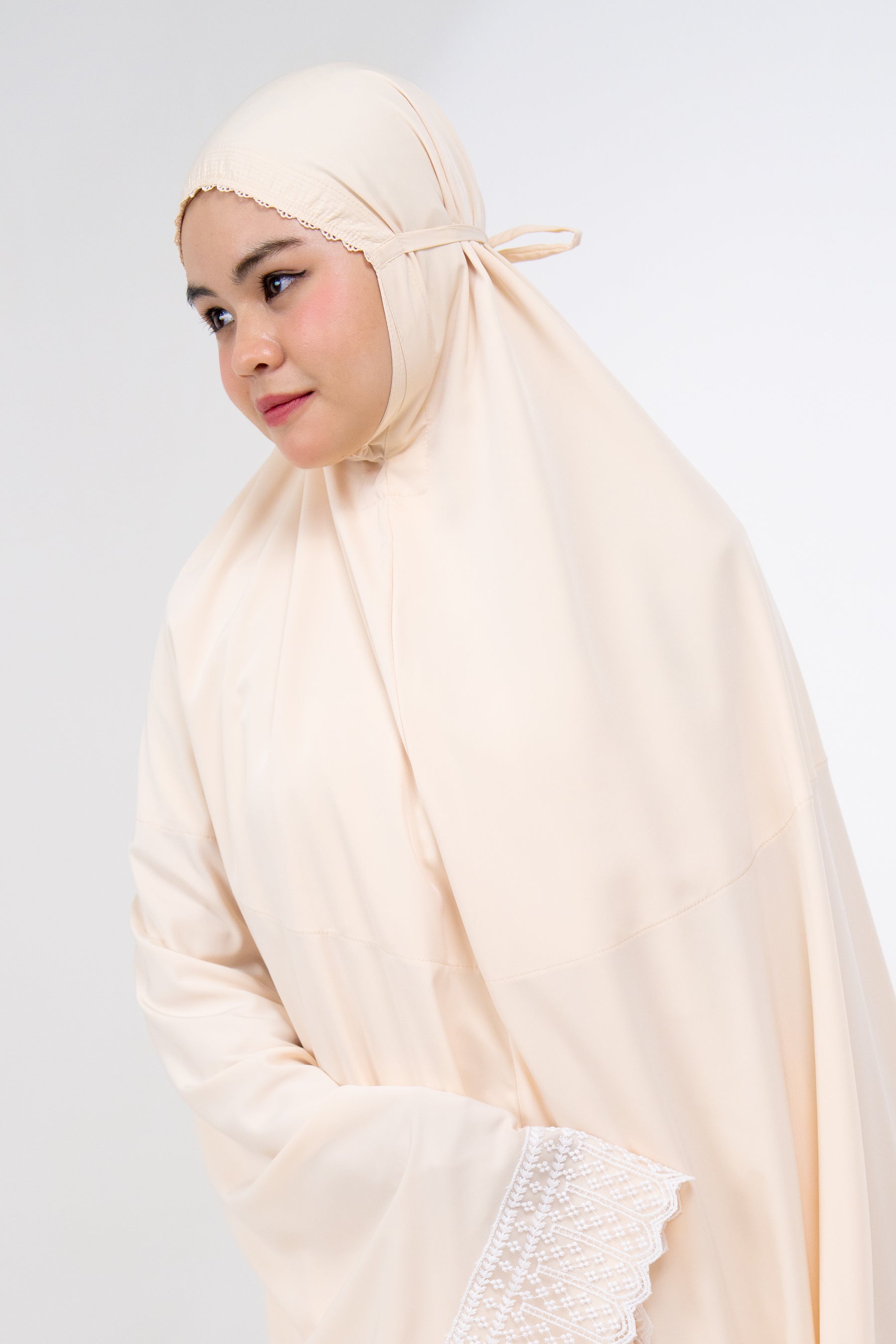 Dewdrops In Buttermilk Prayer Wear