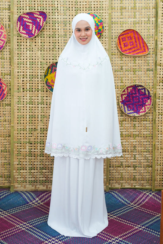 Andani In White Prayer Wear