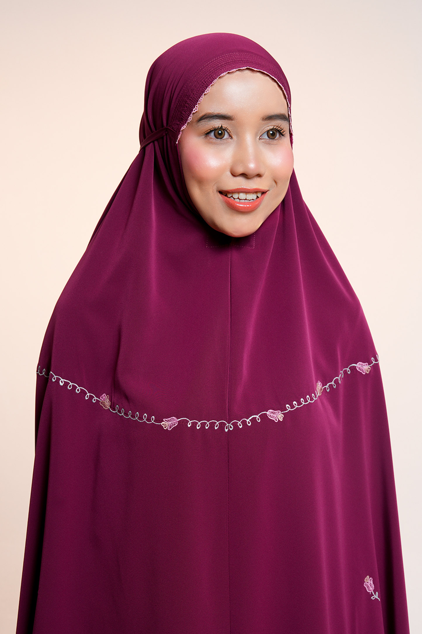 Amelie in Dark Cherry Prayer Wear