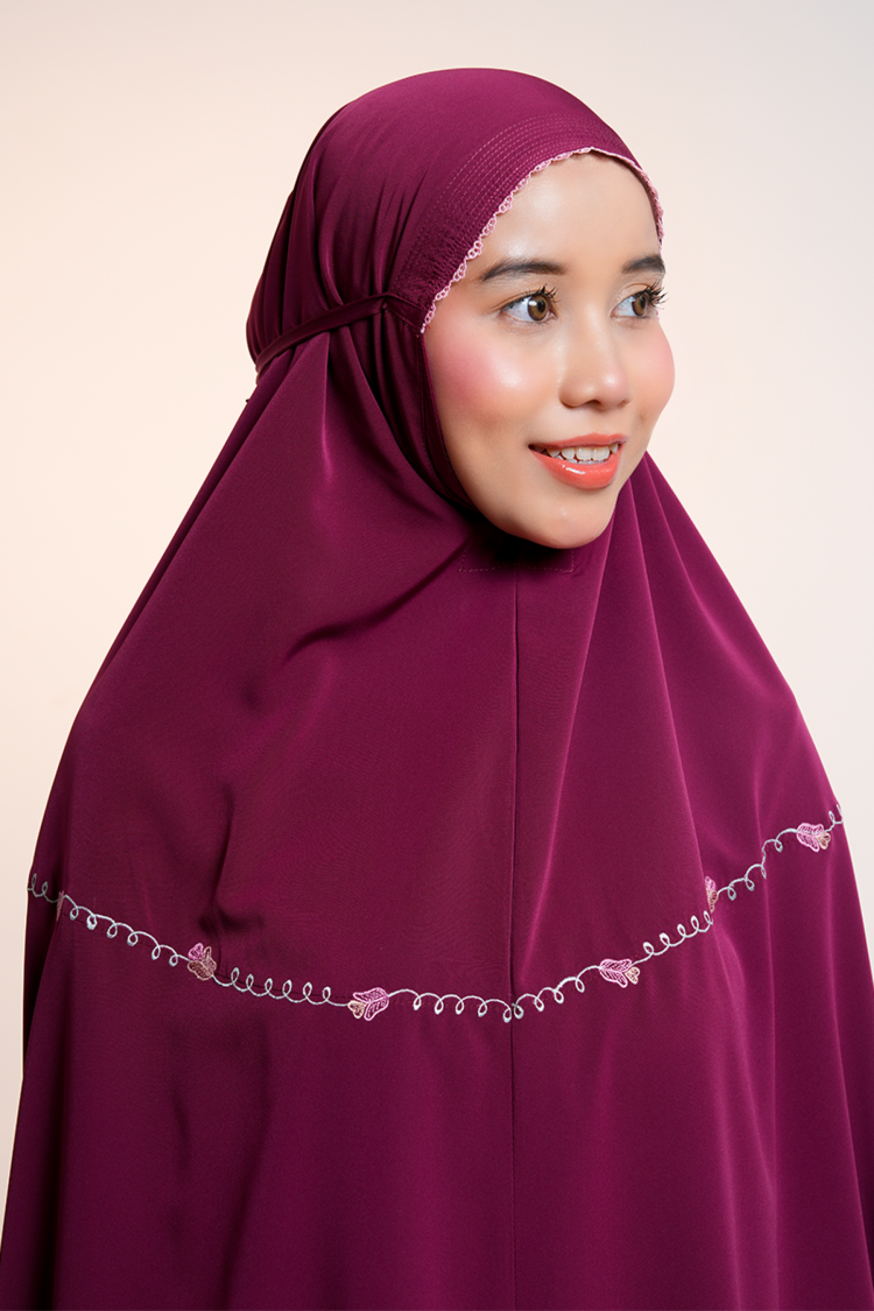 Amelie in Dark Cherry Prayer Wear