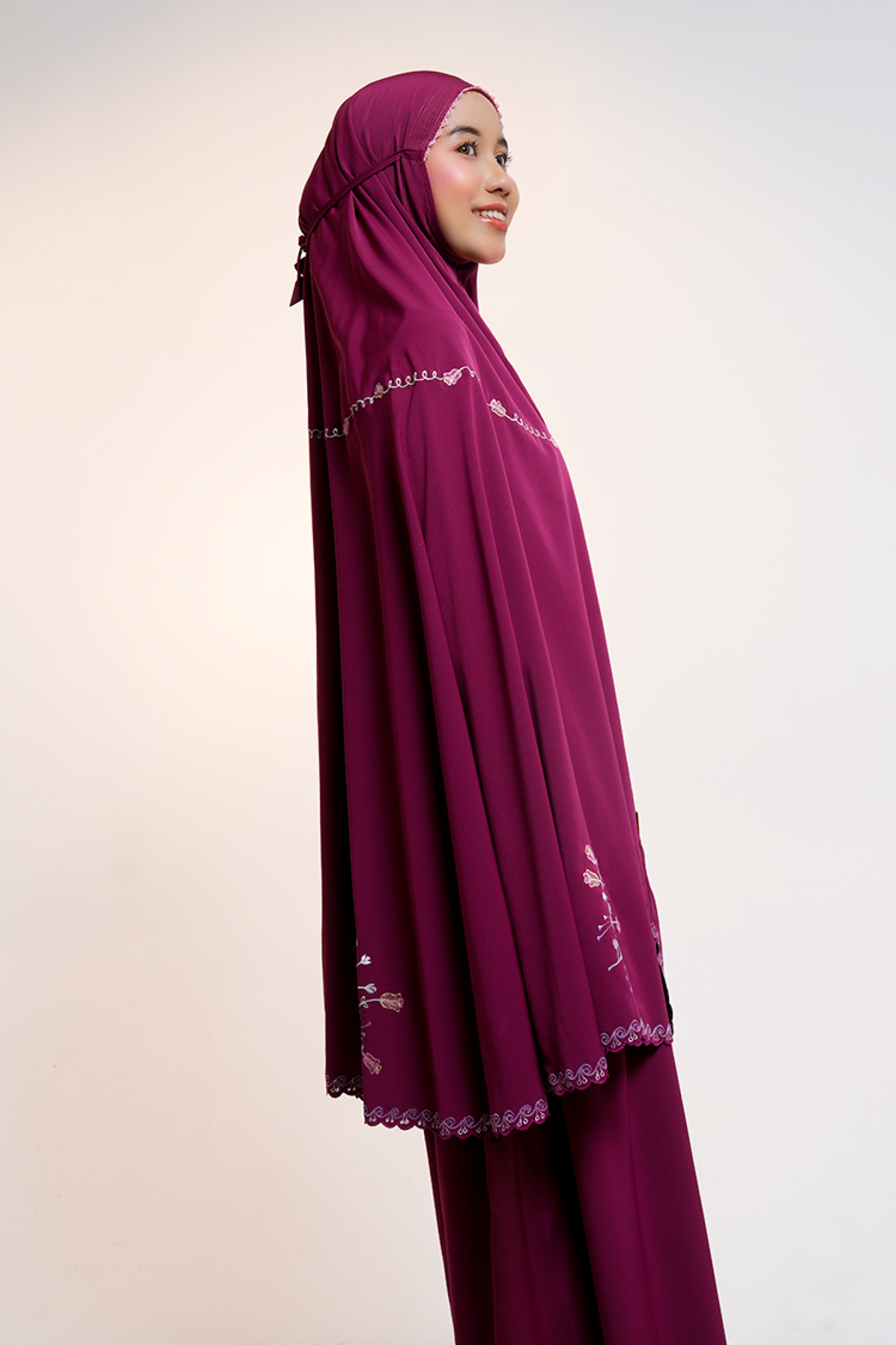 Amelie in Dark Cherry Prayer Wear