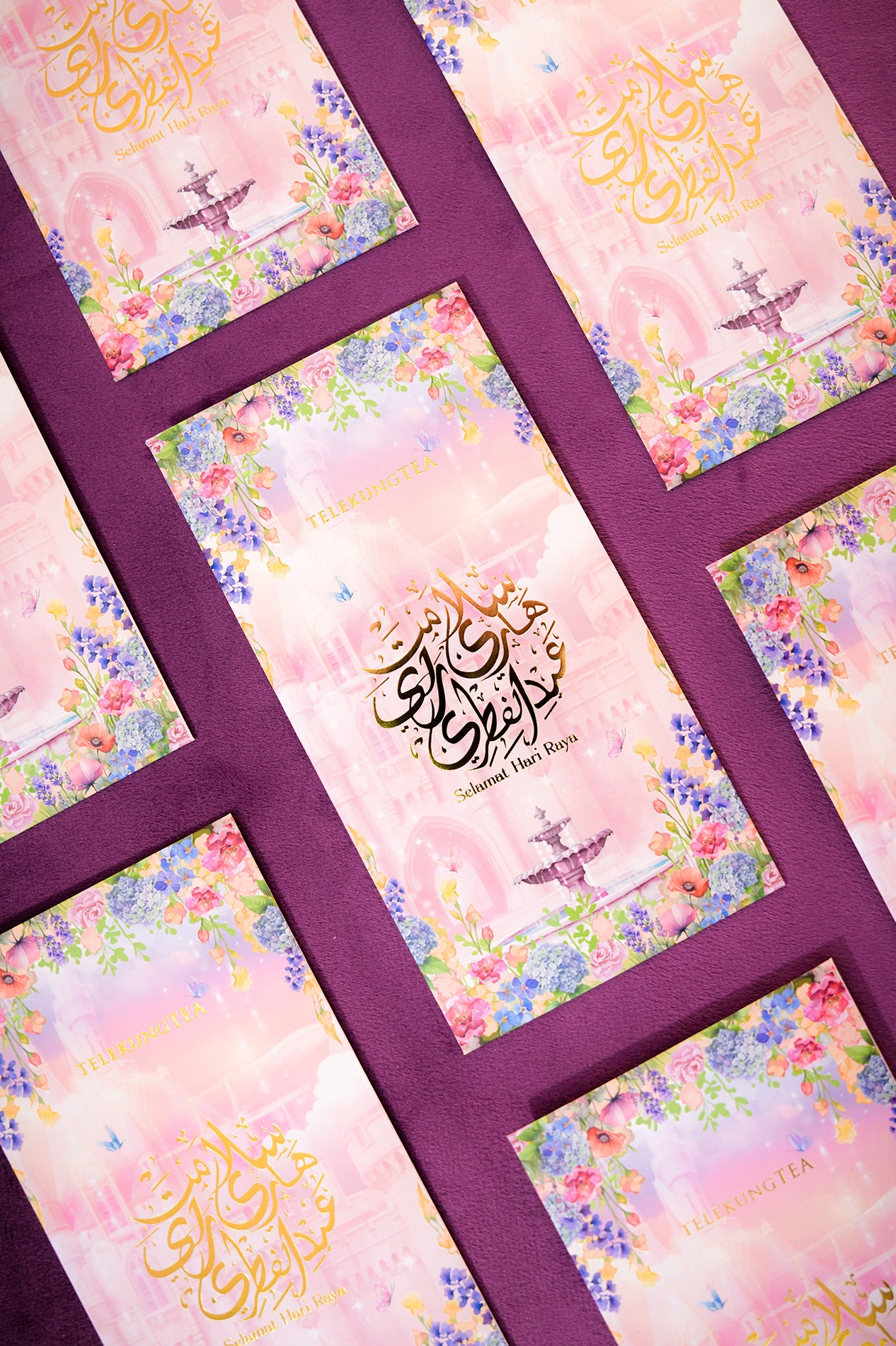 Pack of 5 Sampul Raya - Enchanted