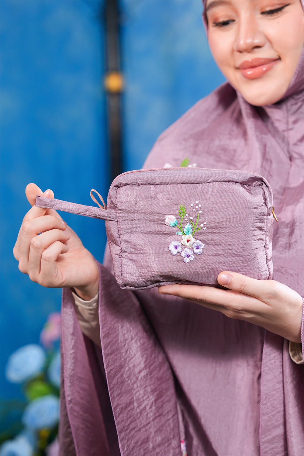 The Blooming Travel Telekung in Mauve