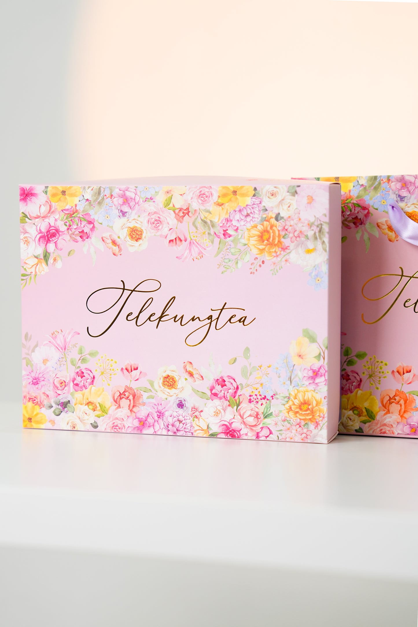 Gift Box & Gift Bag Duo - Sweet Petals