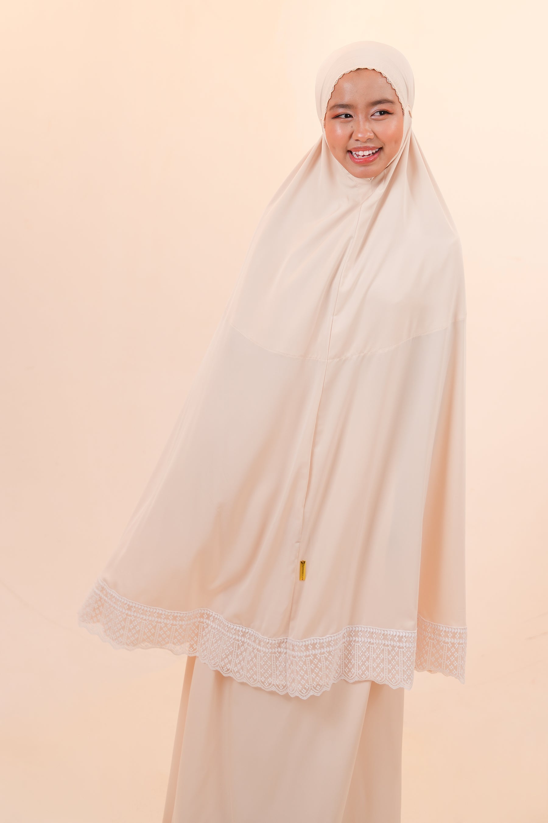 Dewdrops (Tweens) in Buttermilk Prayer Wear
