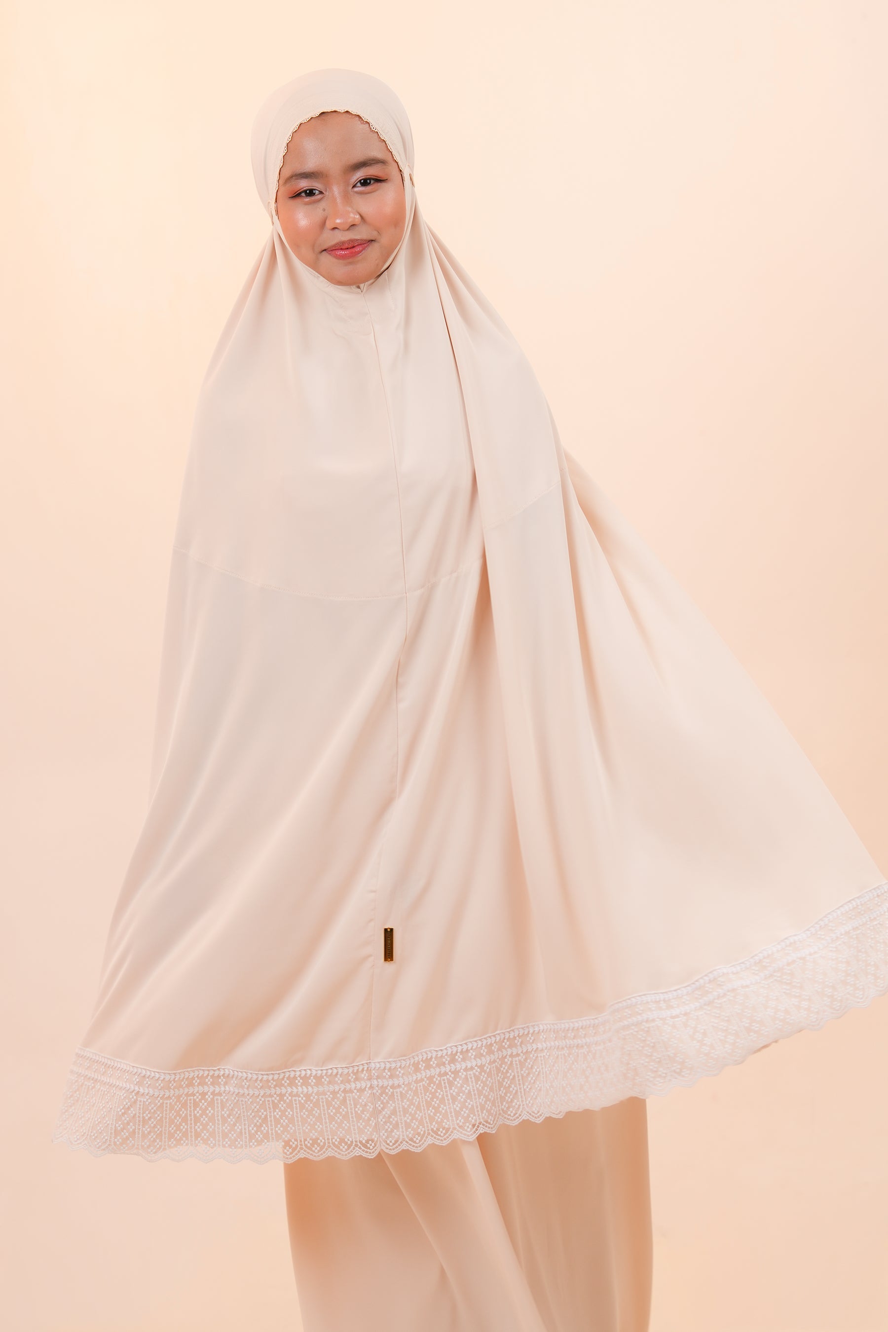 Dewdrops (Tweens) in Buttermilk Prayer Wear