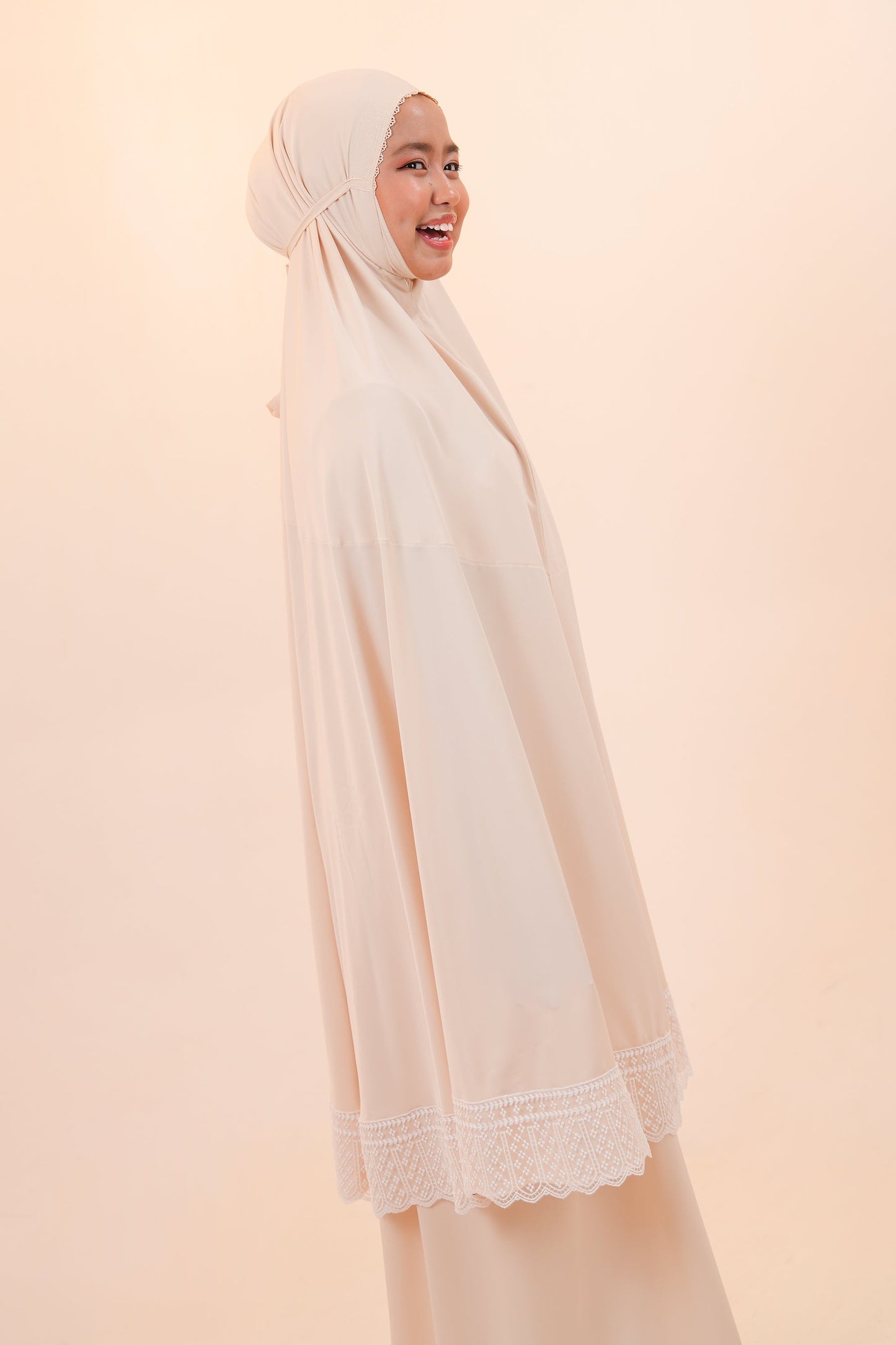 Dewdrops (Tweens) in Buttermilk Prayer Wear