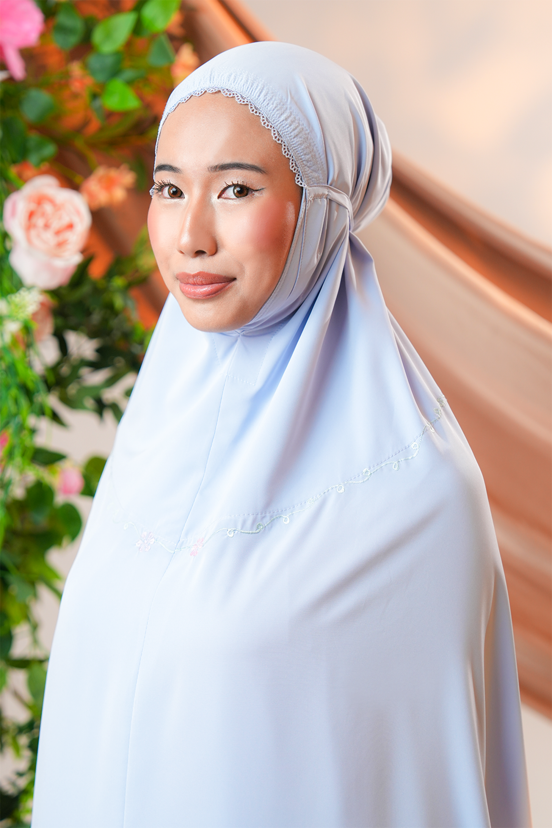 Celine in Lilac Prayer Wear