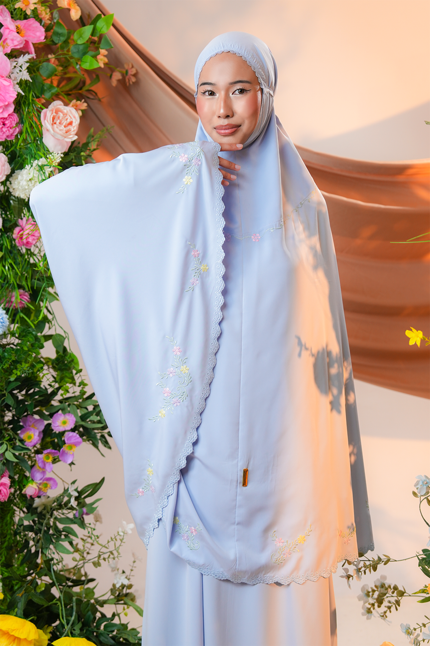 Celine in Lilac Prayer Wear