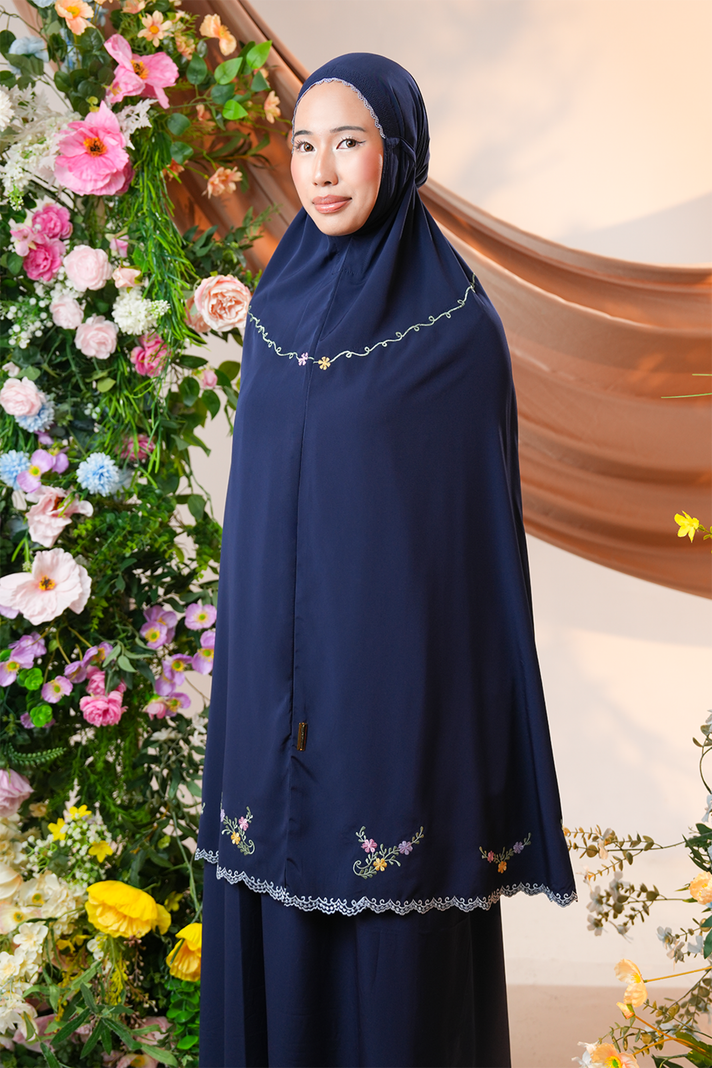 Celine in Navy Prayer Wear