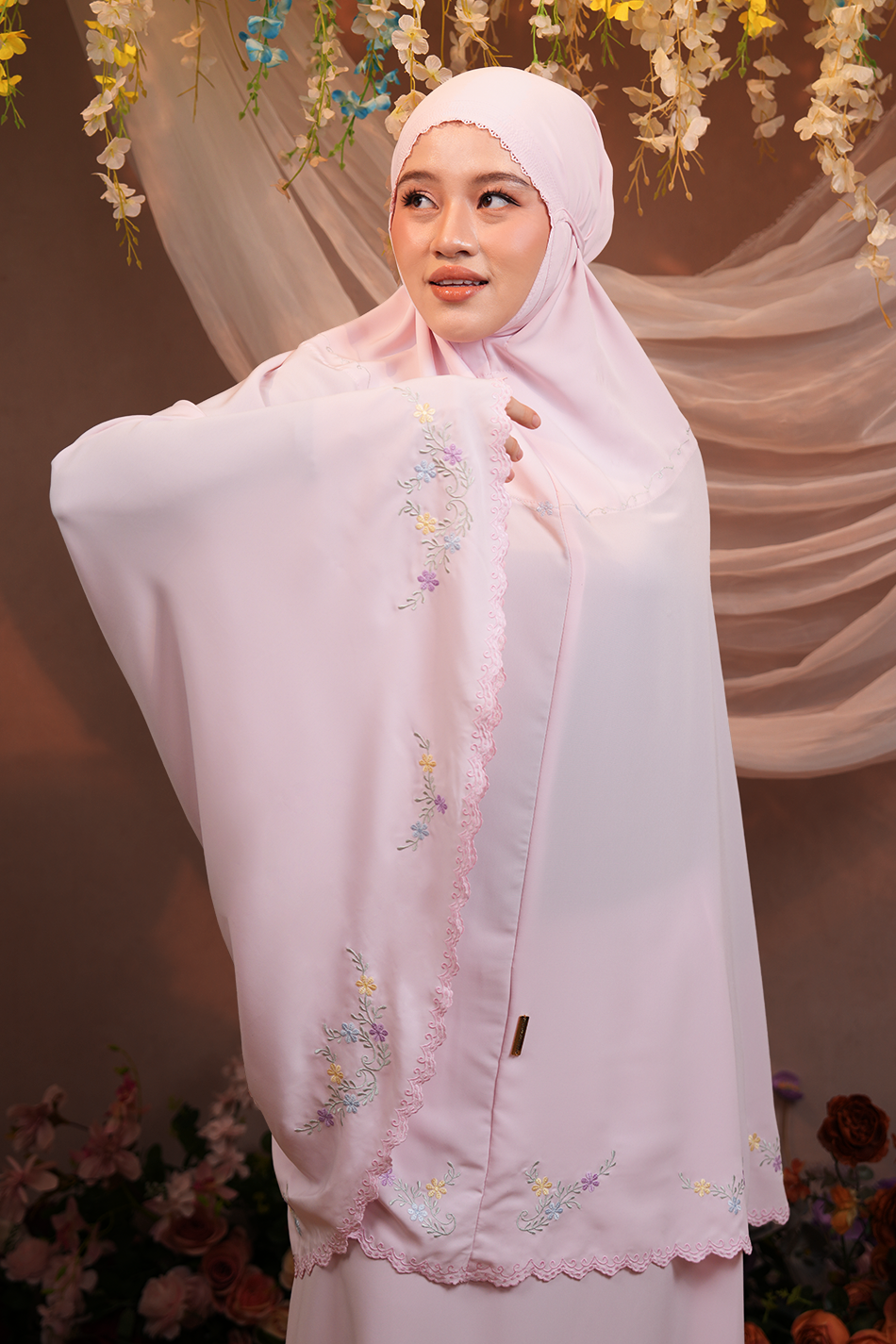 [As Is] Celine Pink / S Prayer Wear