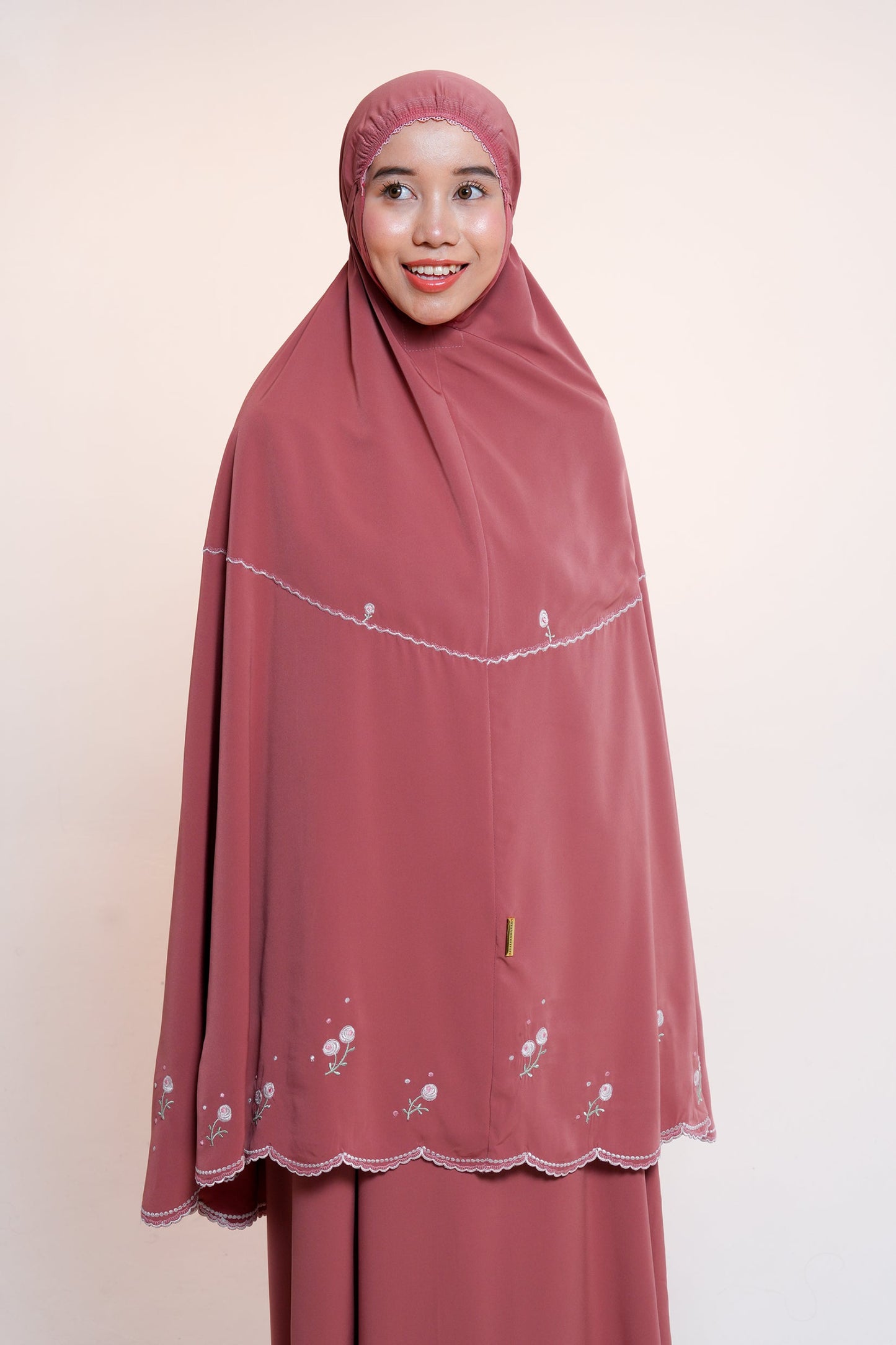 Elyse in Rust Prayer Wear