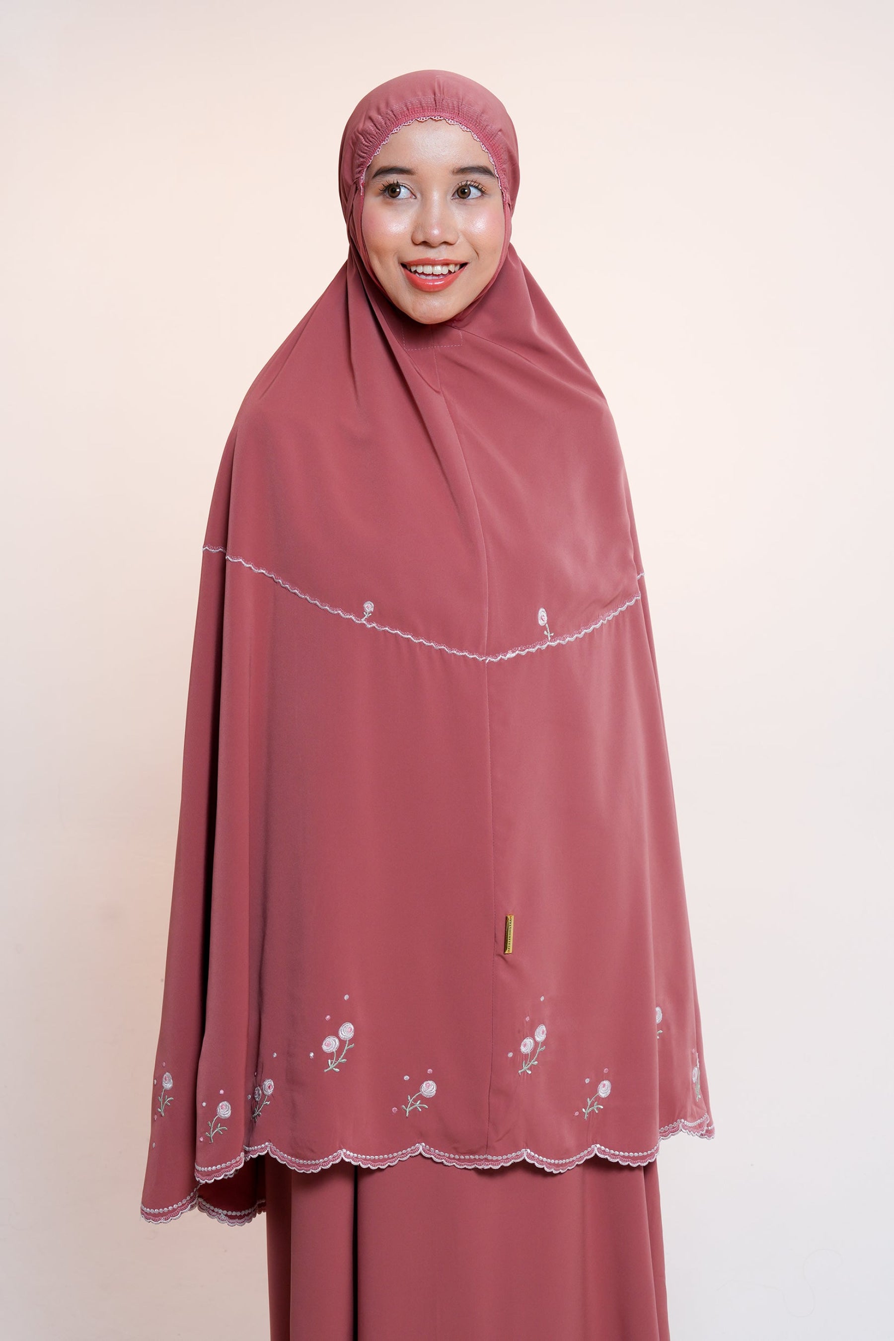 Elyse in Rust Prayer Wear