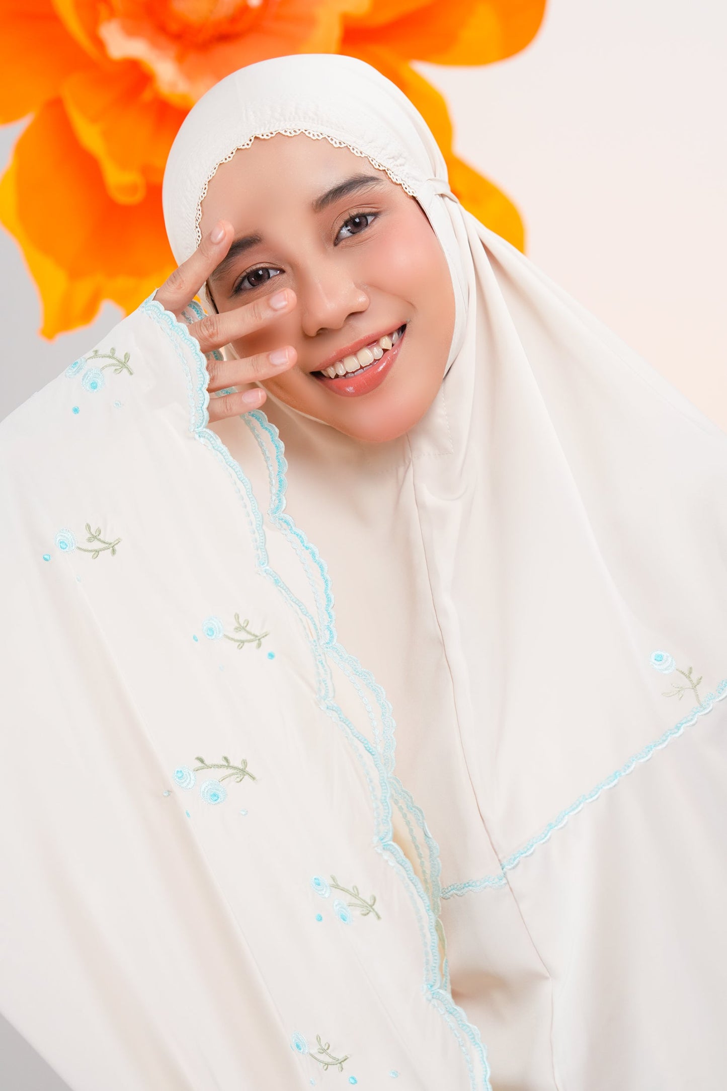 Elyse in Buttermilk Prayer Wear