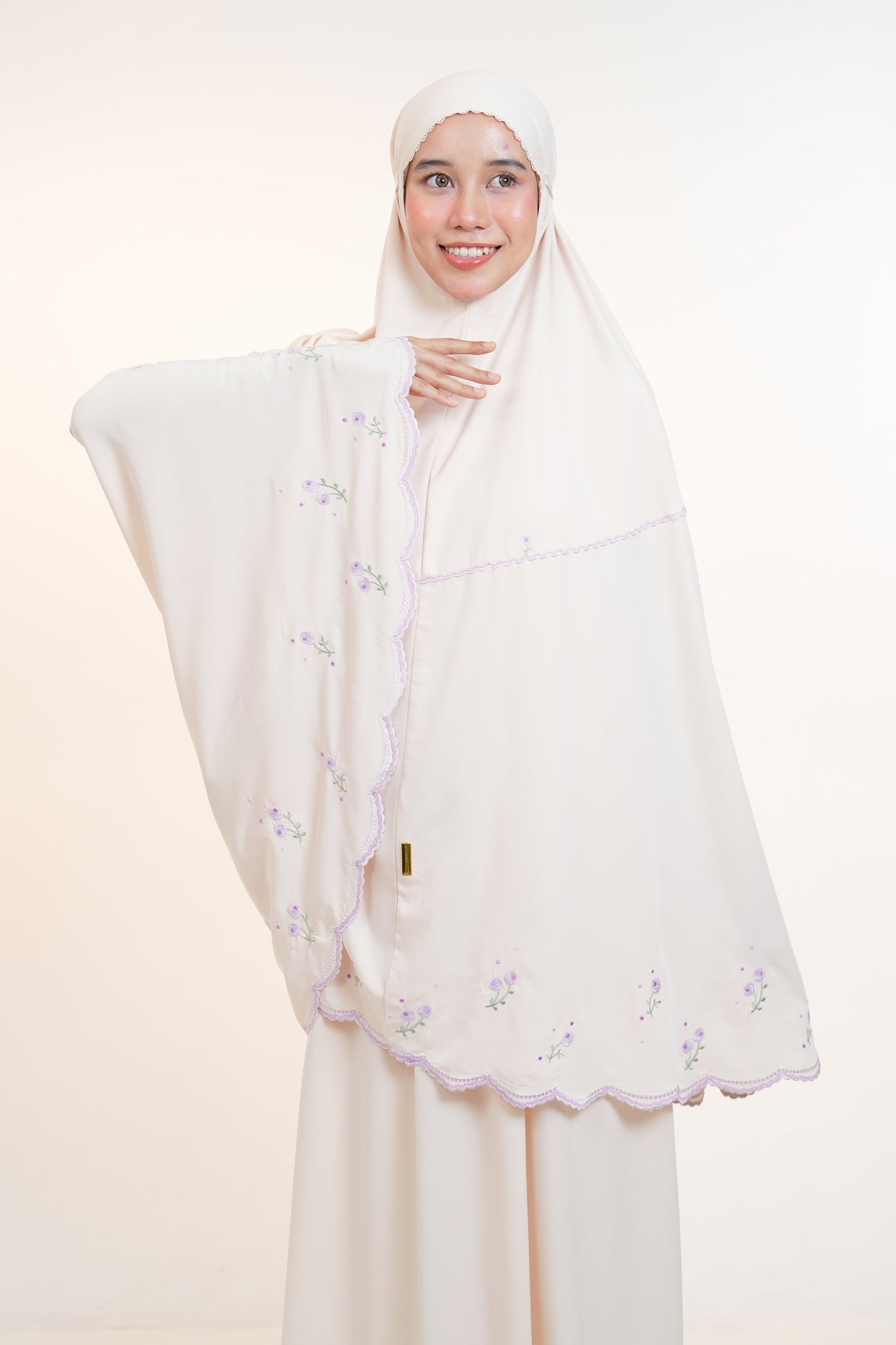 Elyse in Buttermilk Prayer Wear