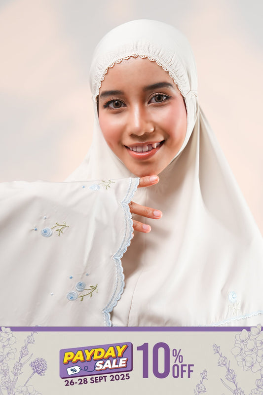 Elyse in Oatmilk Prayer Wear