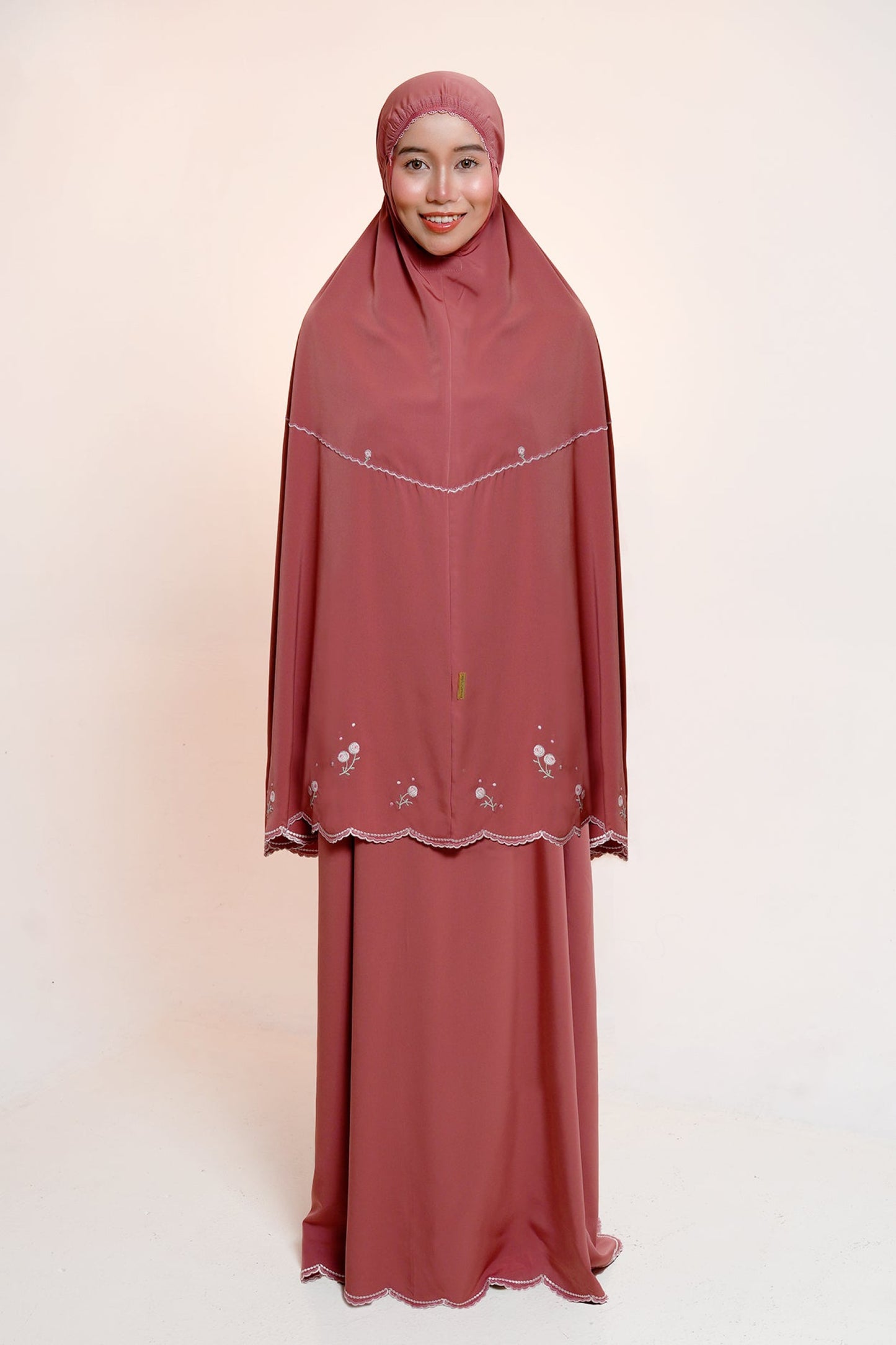 Elyse in Rust Prayer Wear