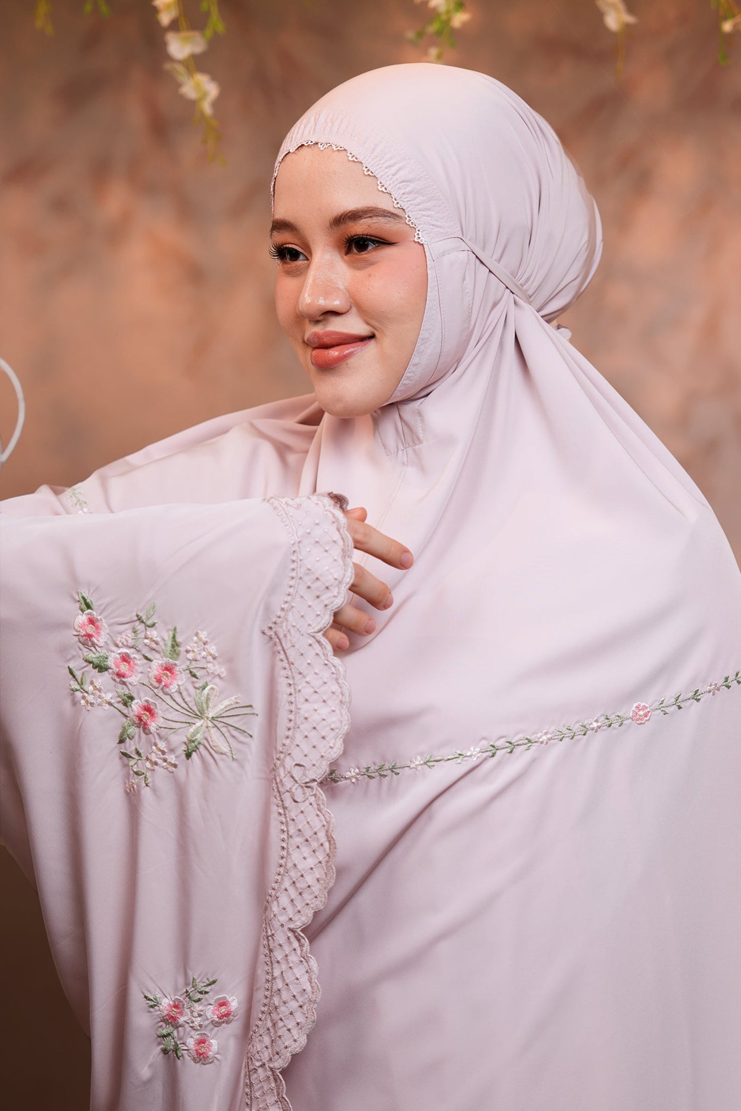 Evalora in Pink Lemonade Prayer Wear