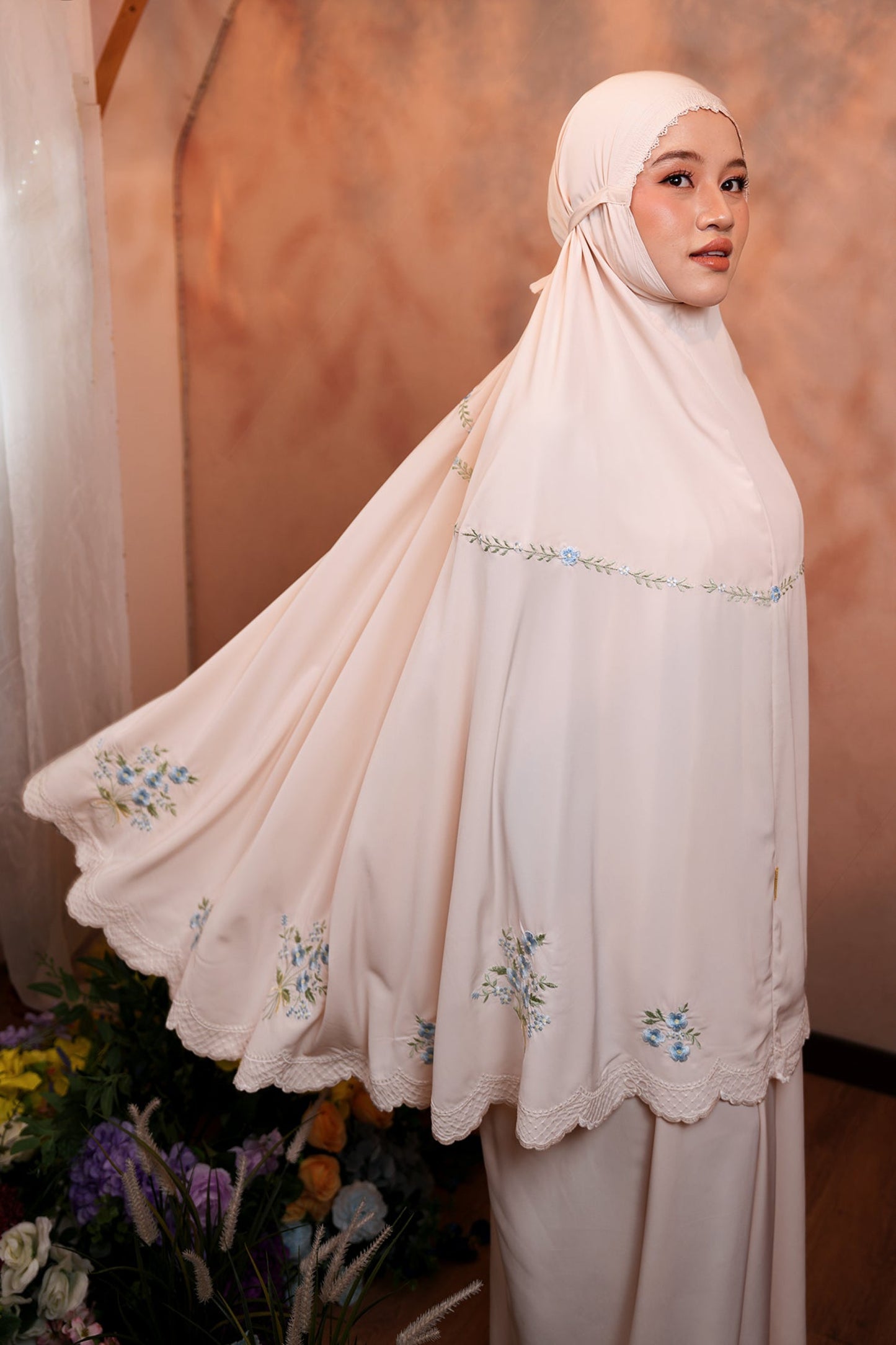 Evalora in Buttermilk Prayer Wear
