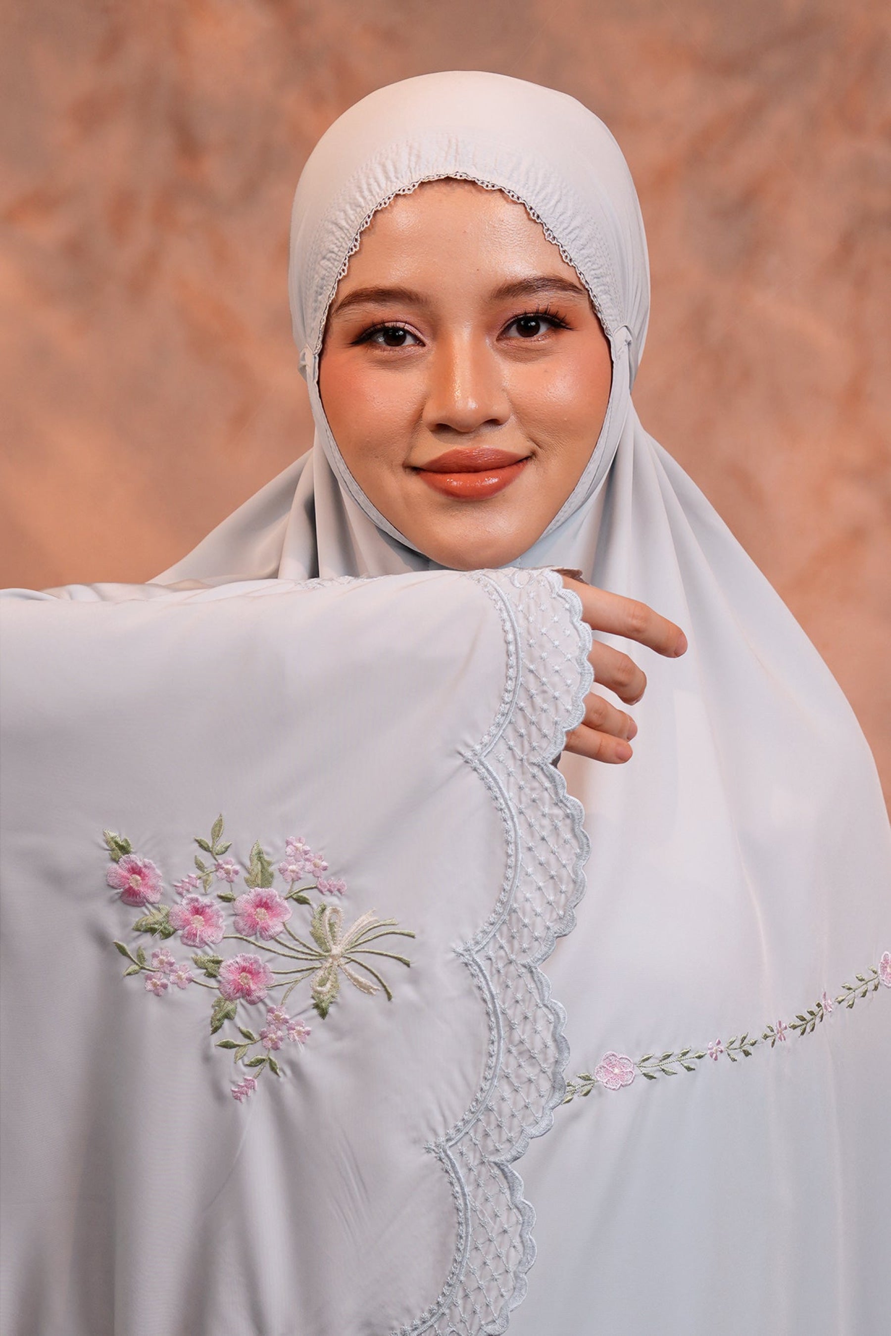 Evalora in Earl Blue Prayer Wear