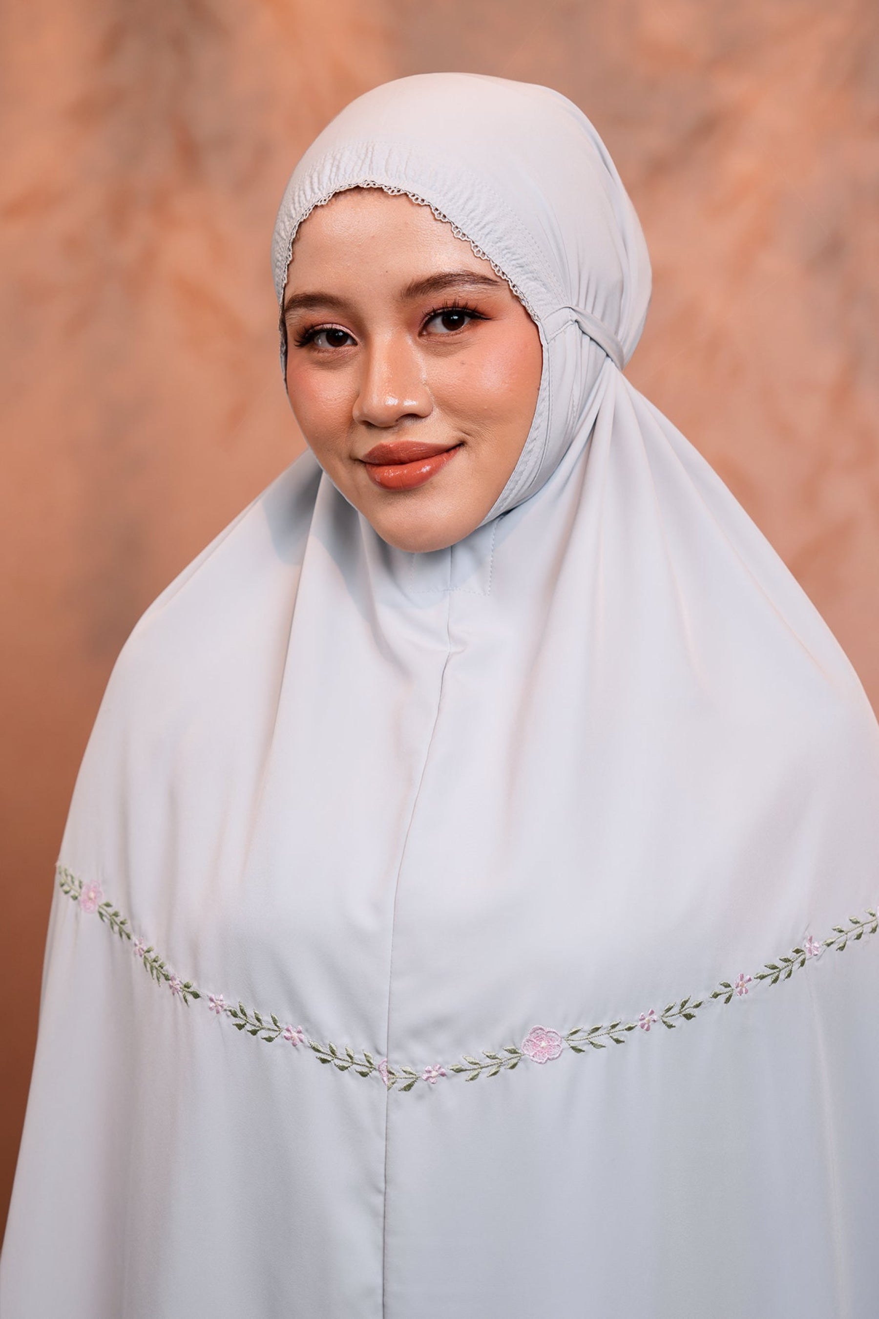 Evalora in Earl Blue Prayer Wear