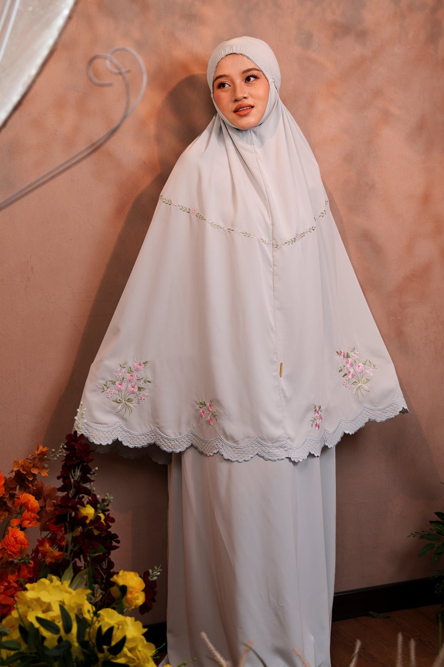 Evalora in Earl Blue Prayer Wear