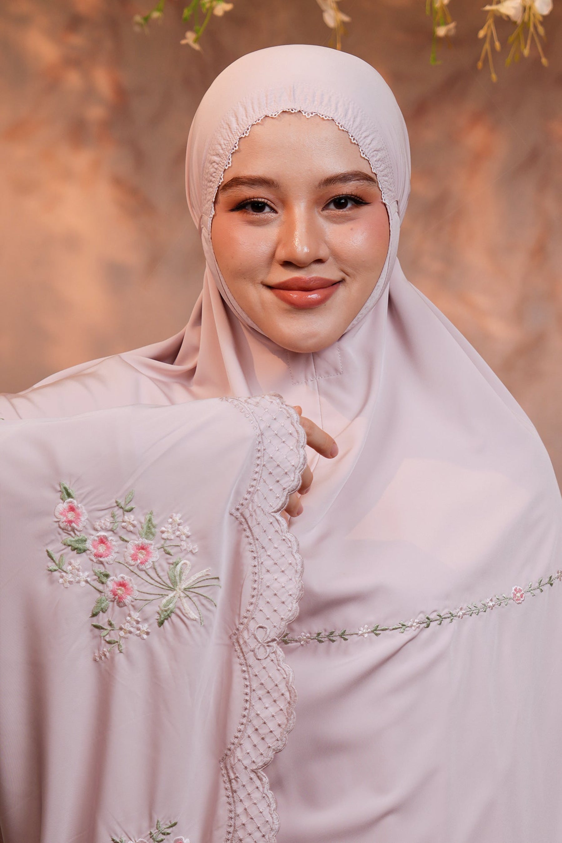 Evalora in Pink Lemonade Prayer Wear