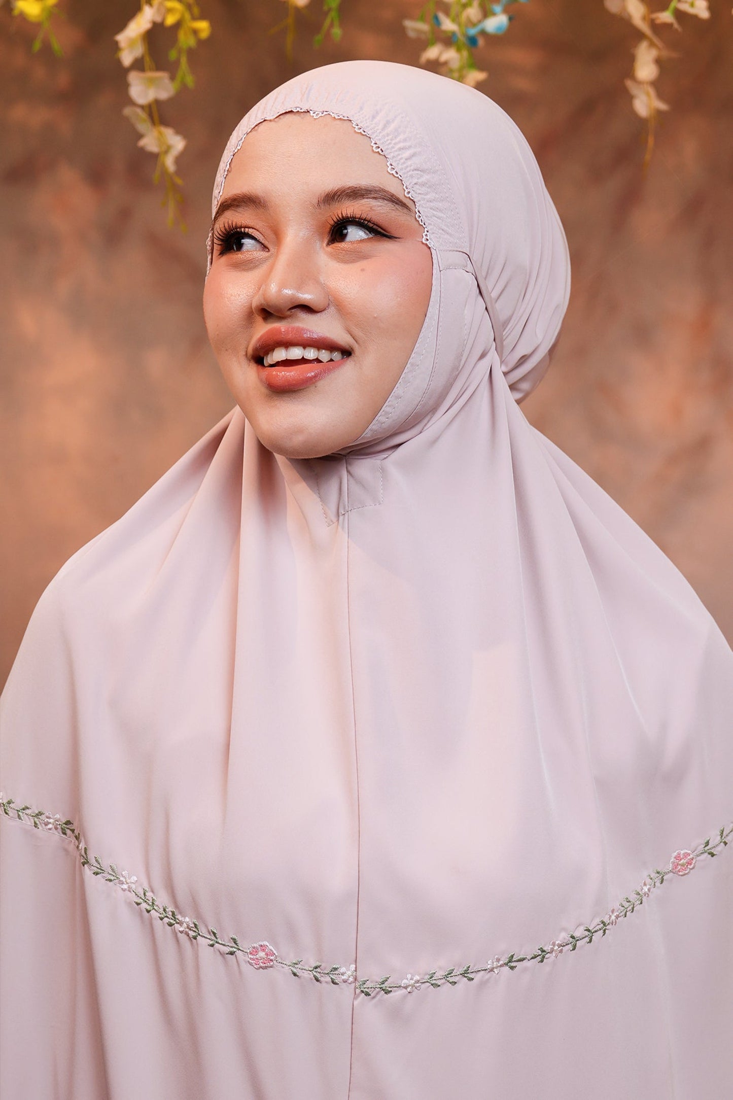 Evalora in Pink Lemonade Prayer Wear