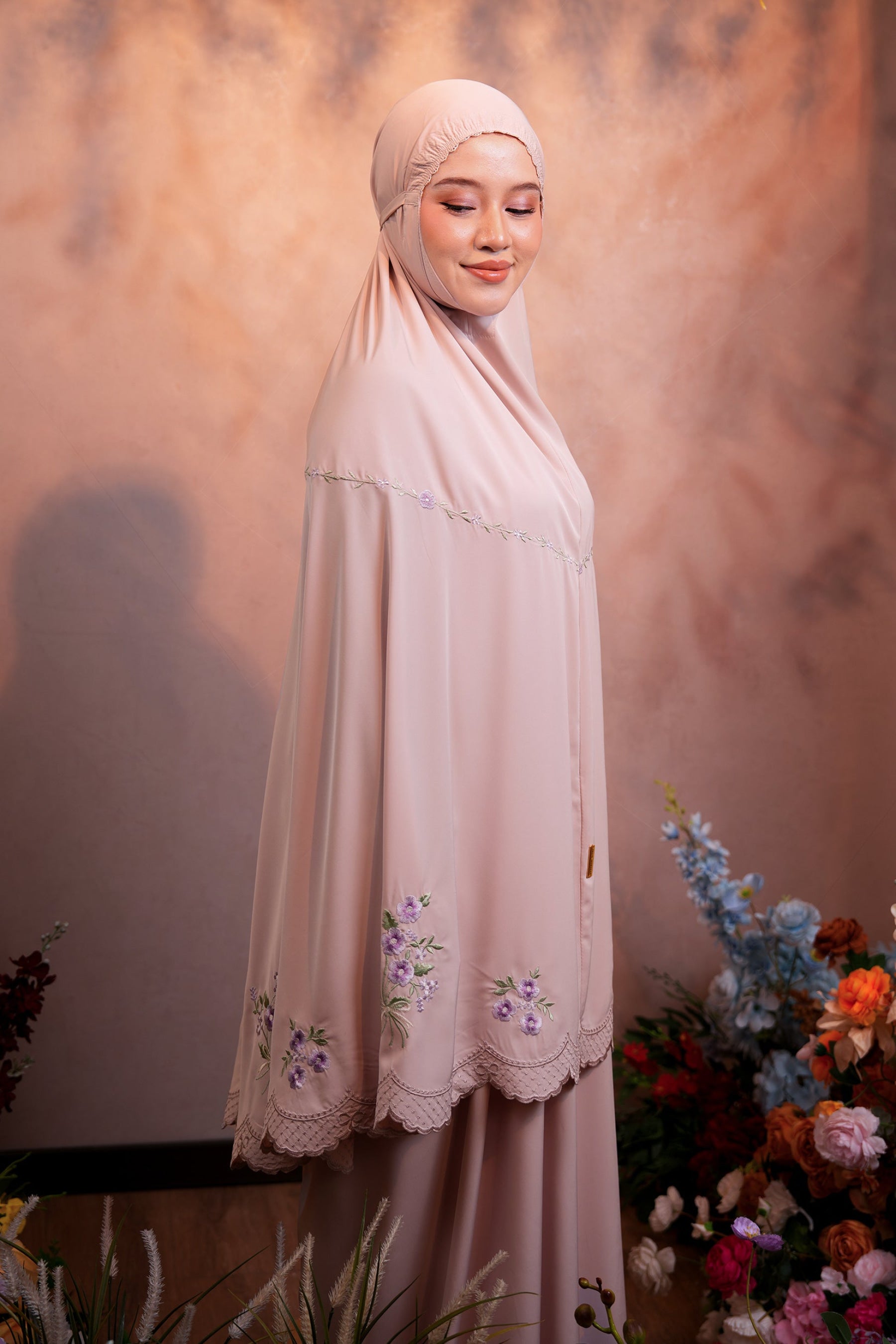 Evalora in Pink Lemonade Prayer Wear