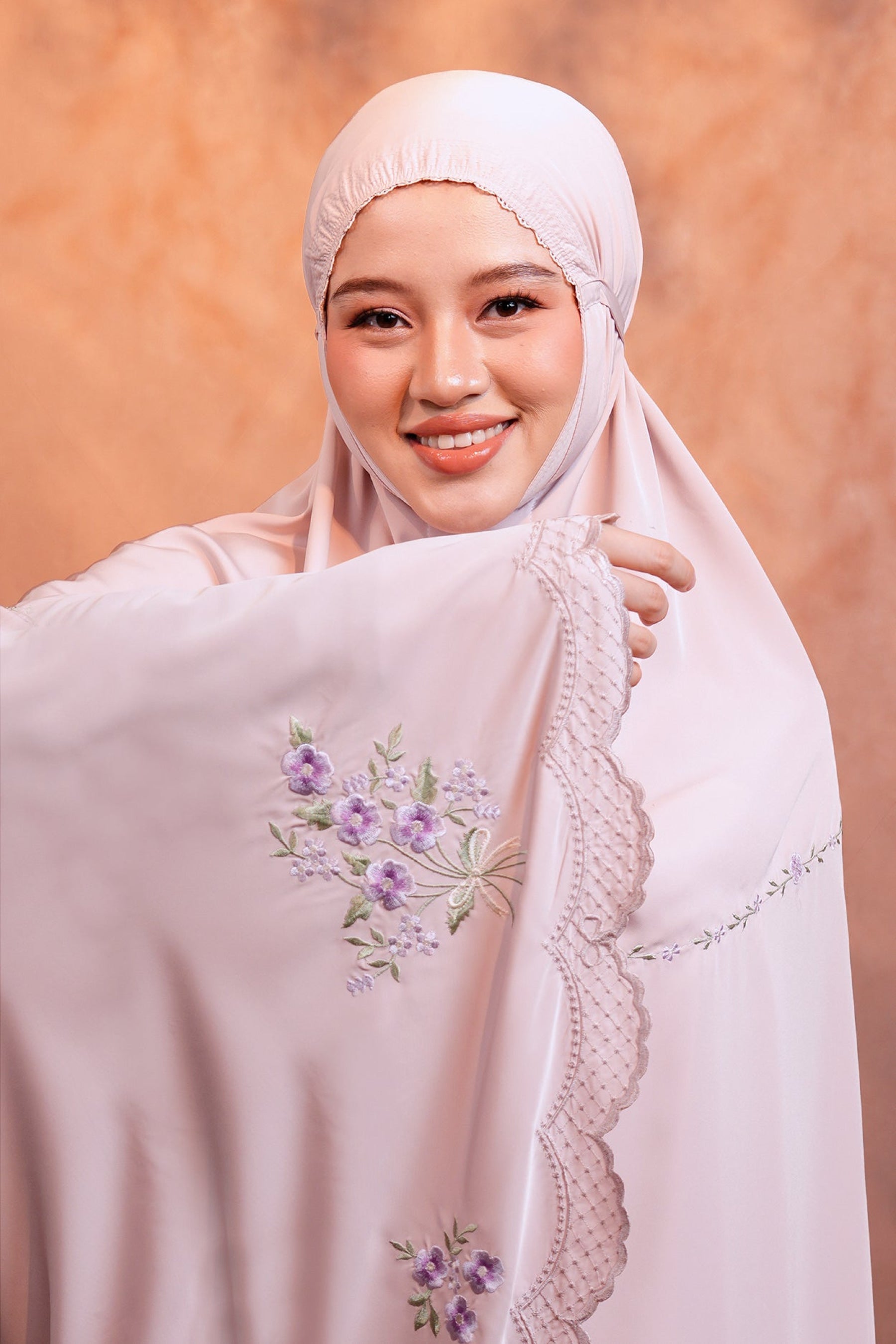 Evalora in Pink Lemonade Prayer Wear