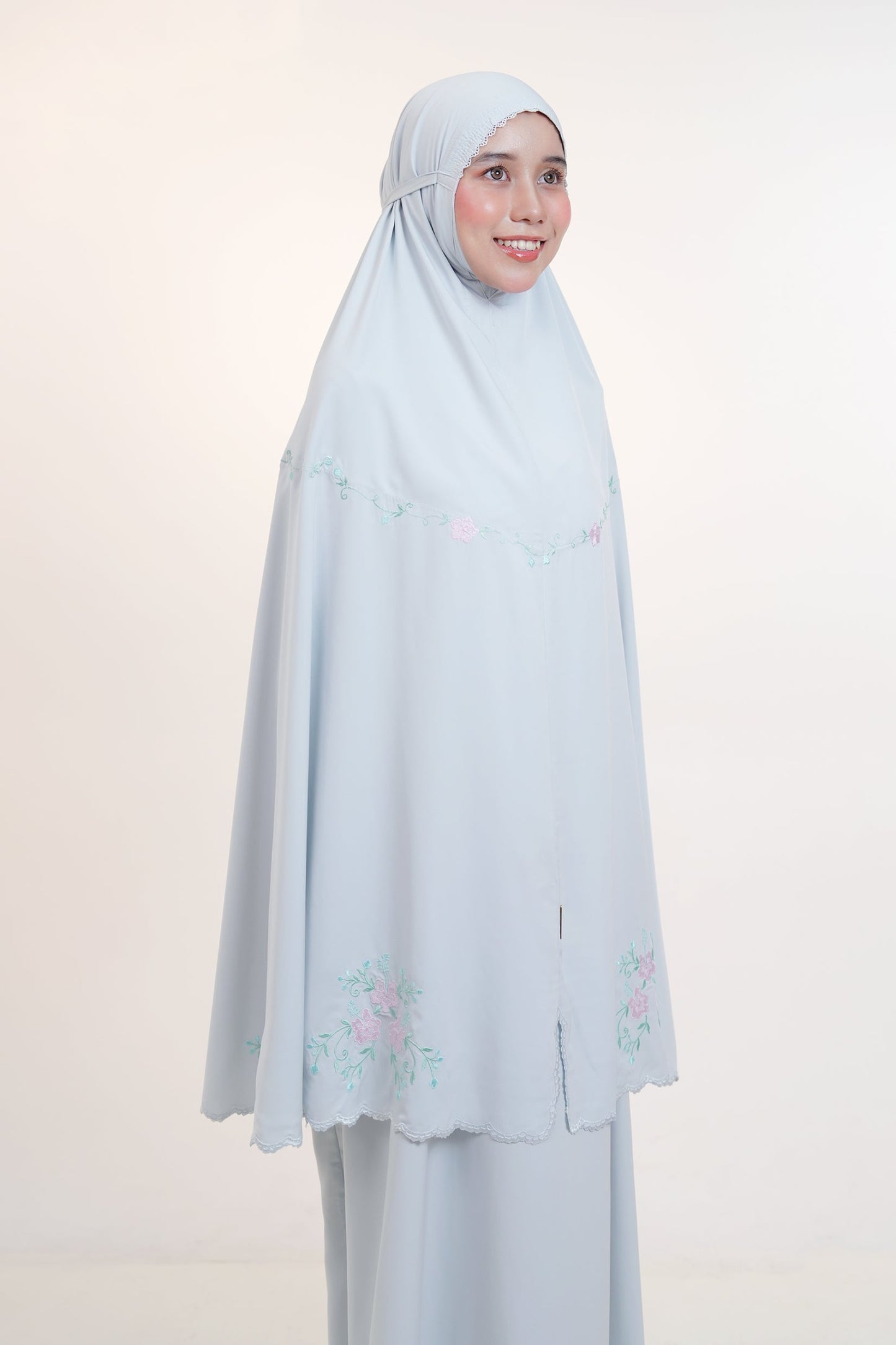 The Hibiscus in Earl Blue Prayer Wear