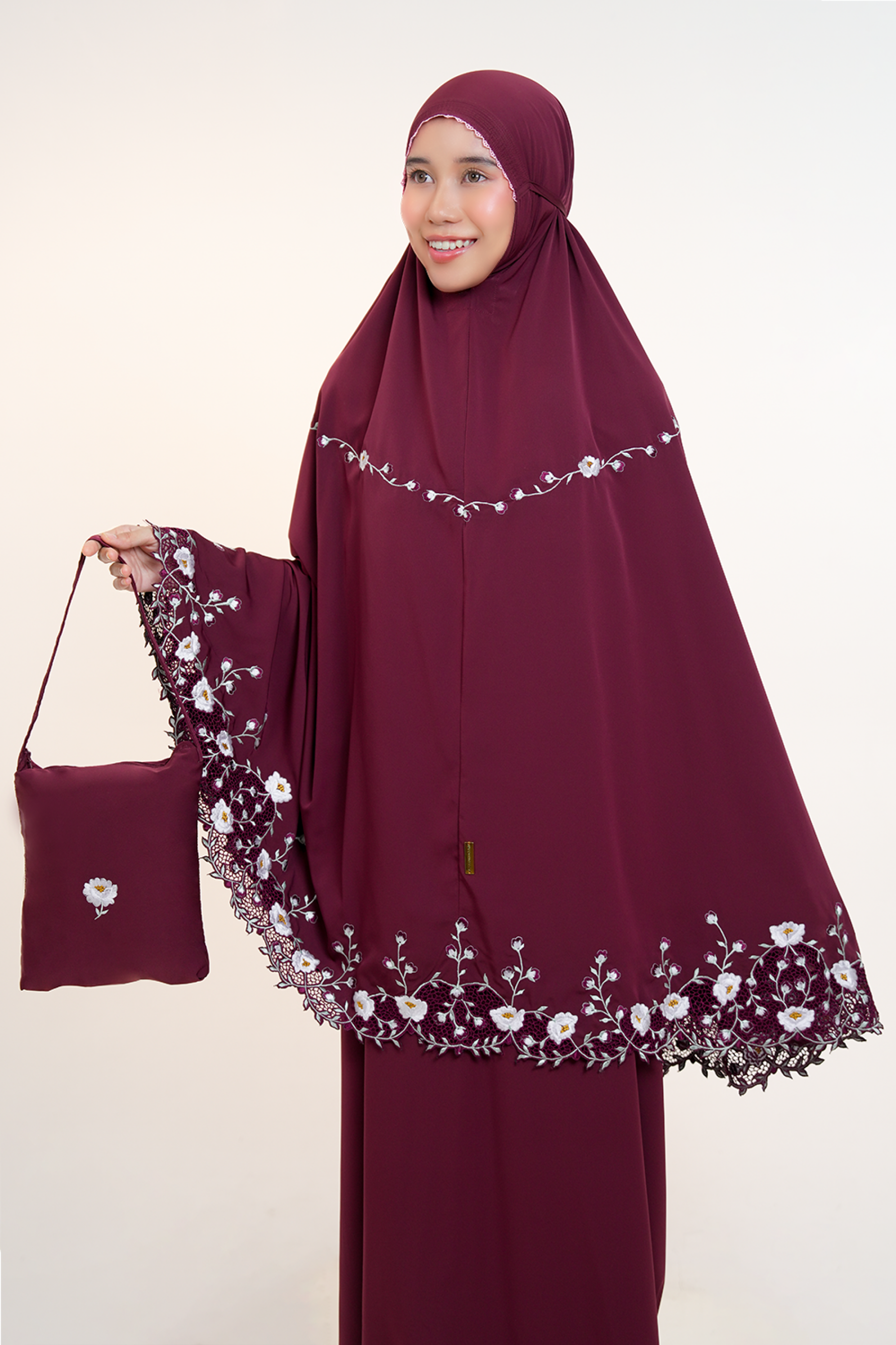 Timeless in Dark Cherry Prayer Wear