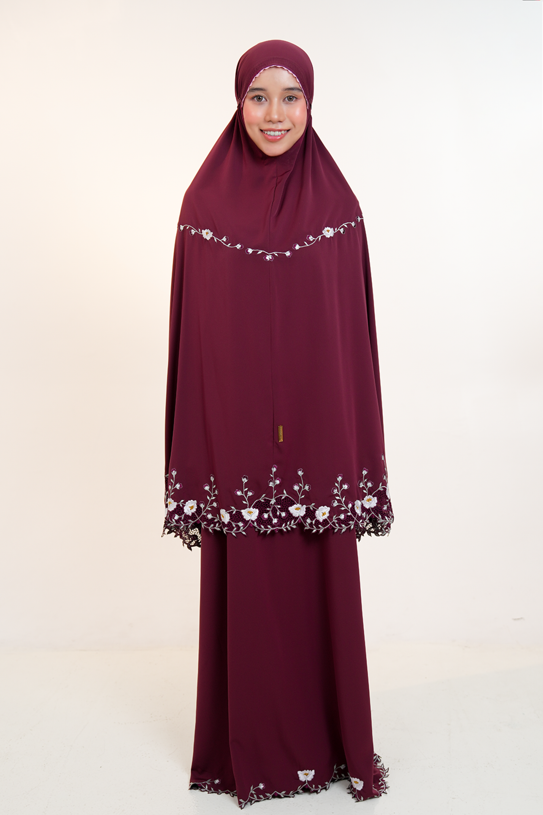 Timeless in Dark Cherry Prayer Wear