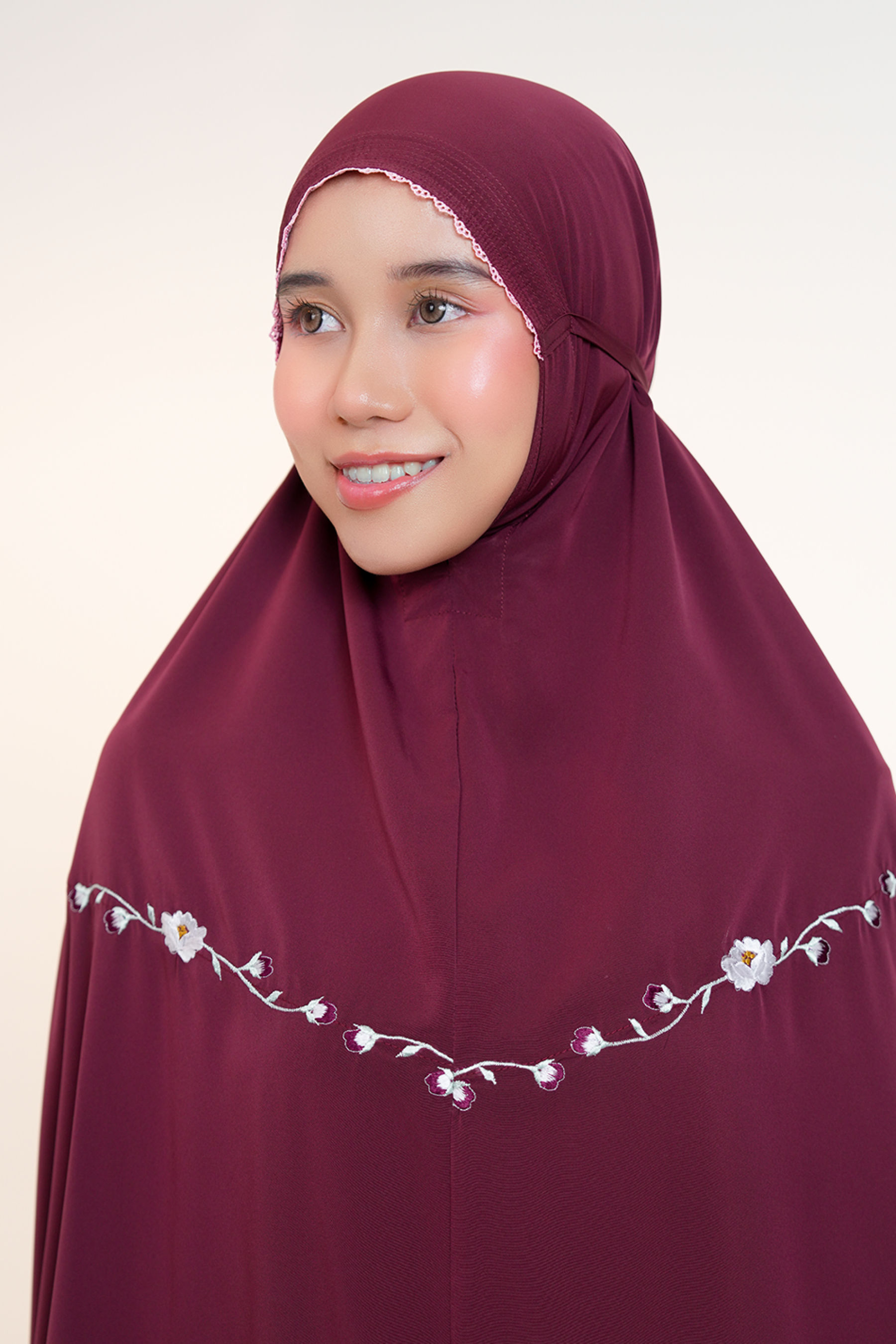 Timeless in Dark Cherry Prayer Wear