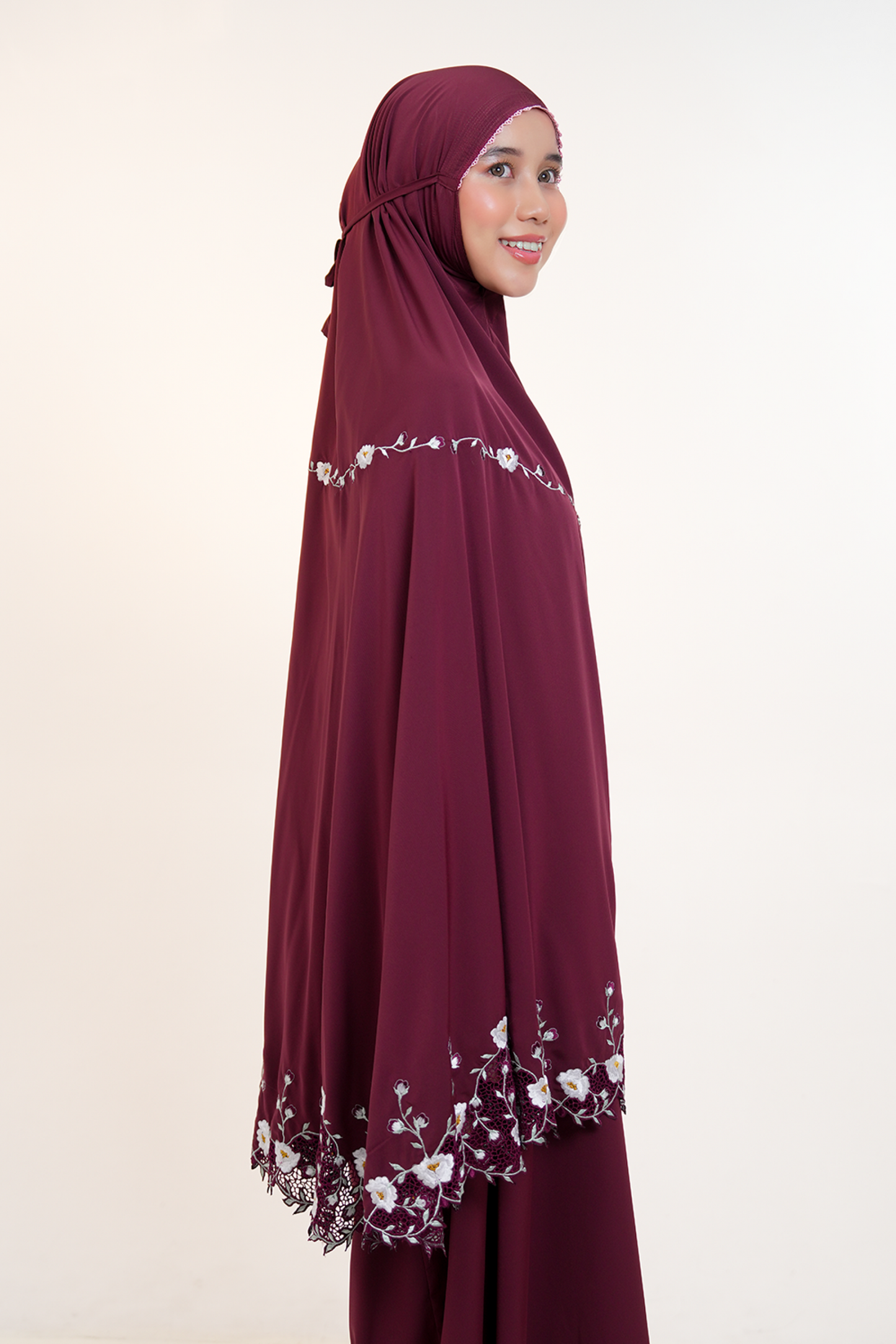 Timeless in Dark Cherry Prayer Wear