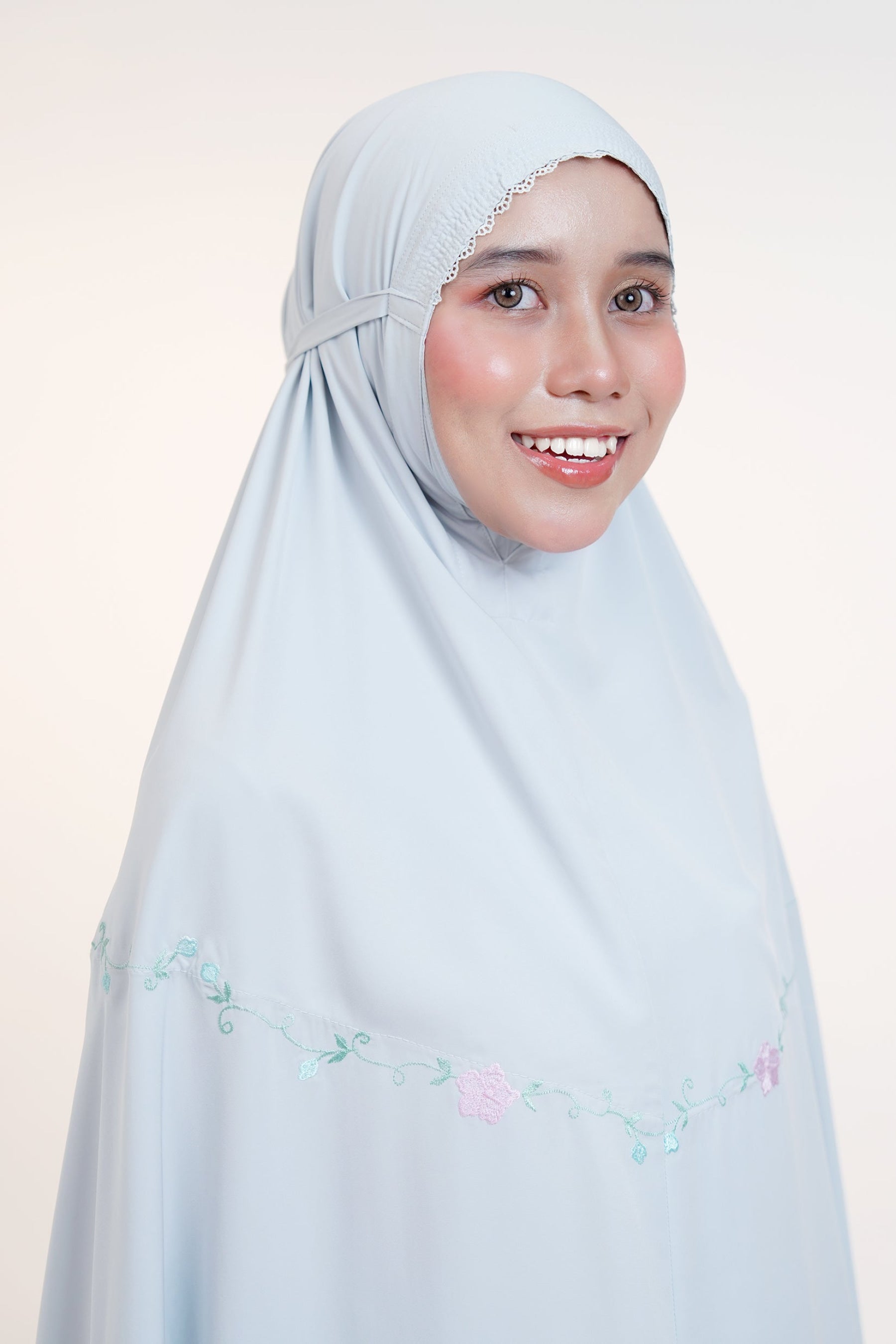 The Hibiscus in Earl Blue Prayer Wear