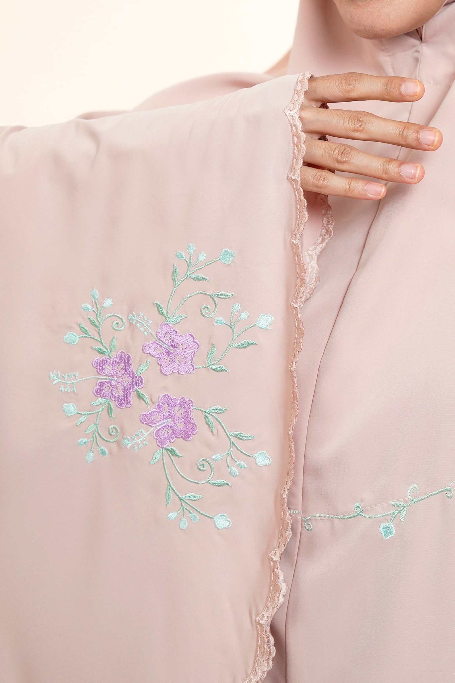The Hibiscus in Milk Tea Prayer Wear