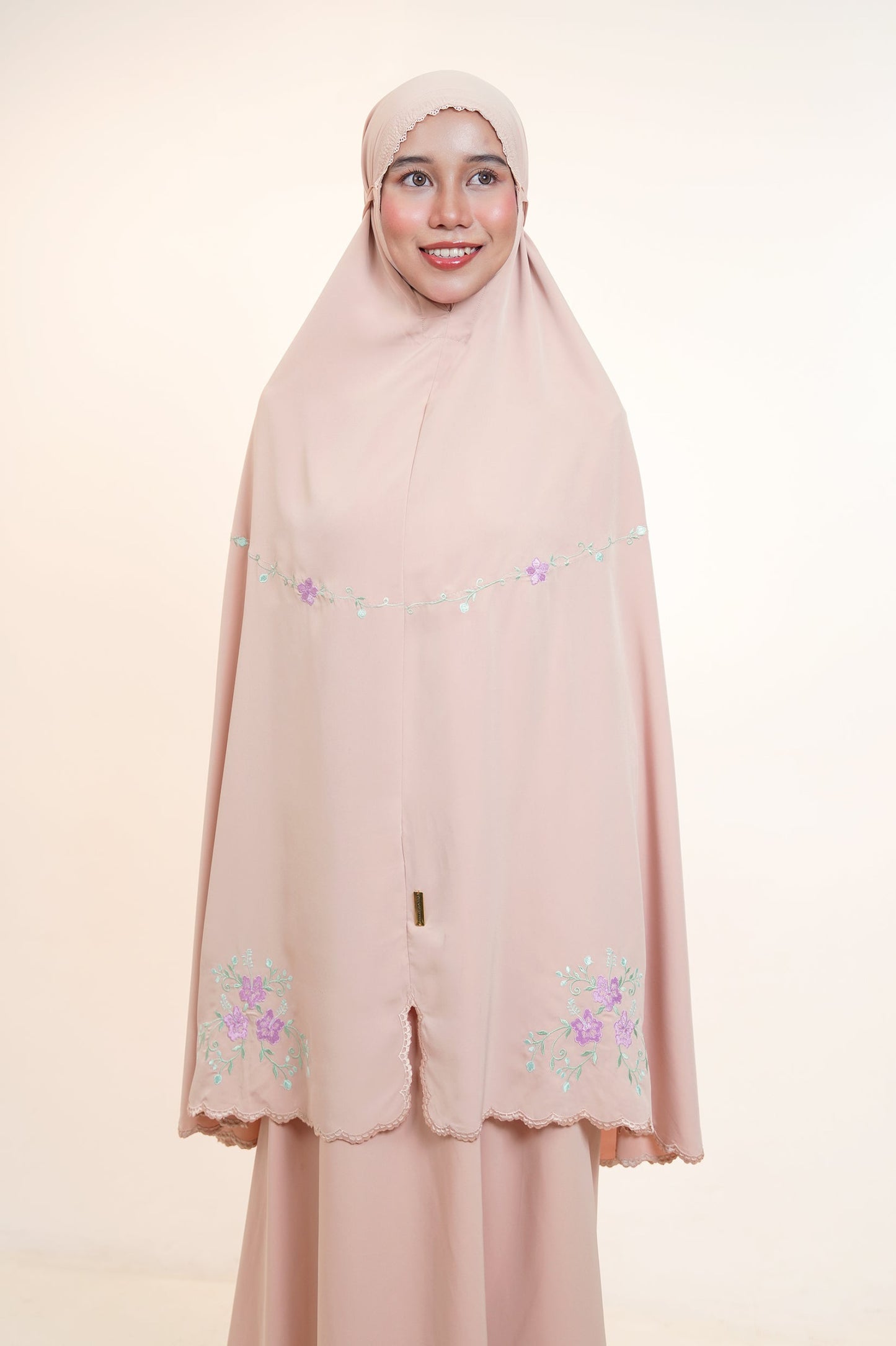 The Hibiscus in Milk Tea Prayer Wear