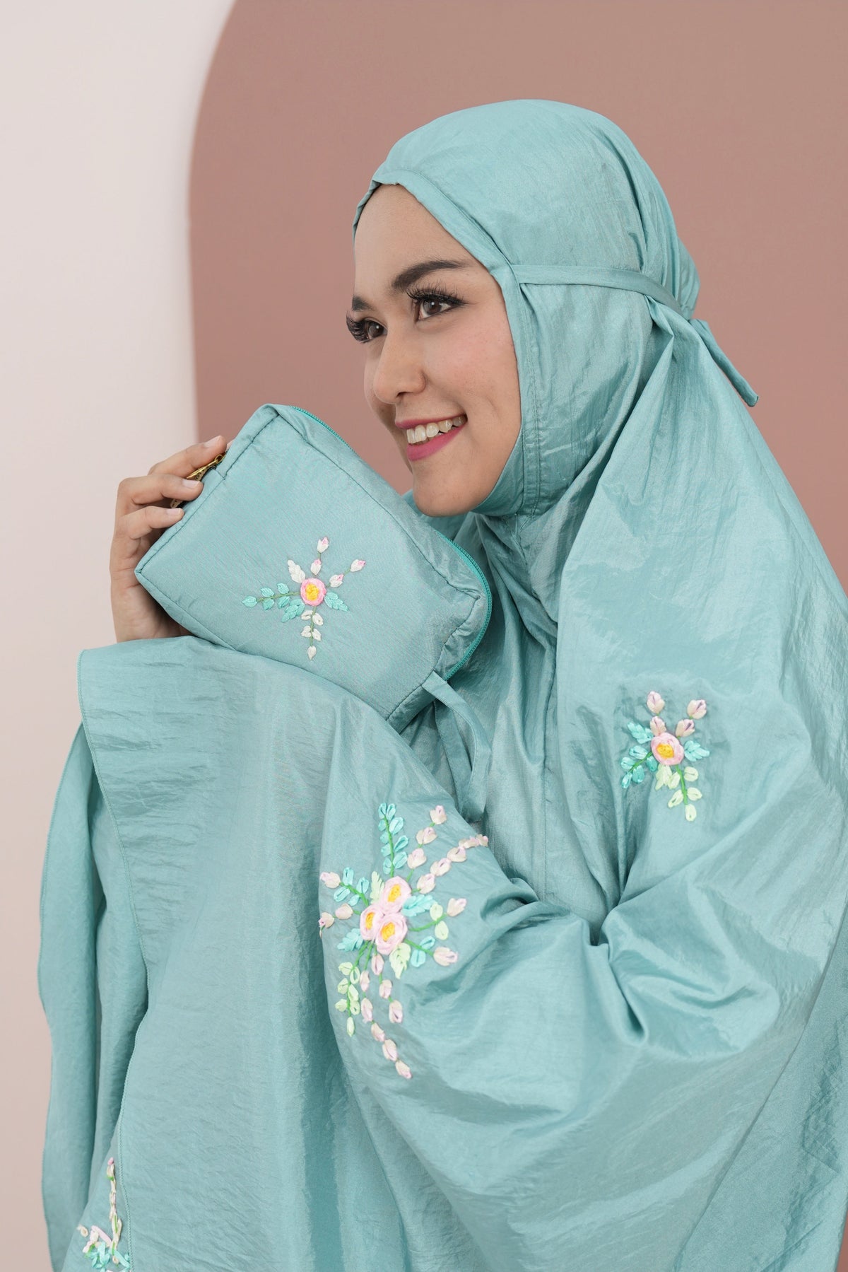 Telekung Color Travel Telekung 3.0 in Mint – #TELEKUNGTEA