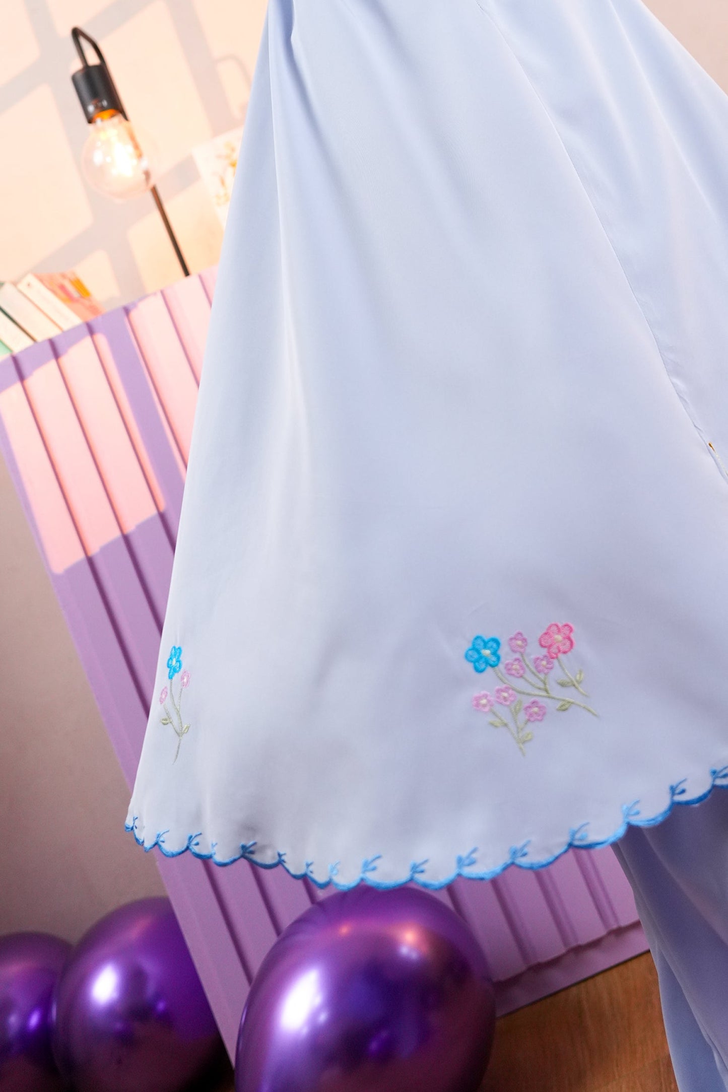 Little Lunara in Lilac Prayer Wear