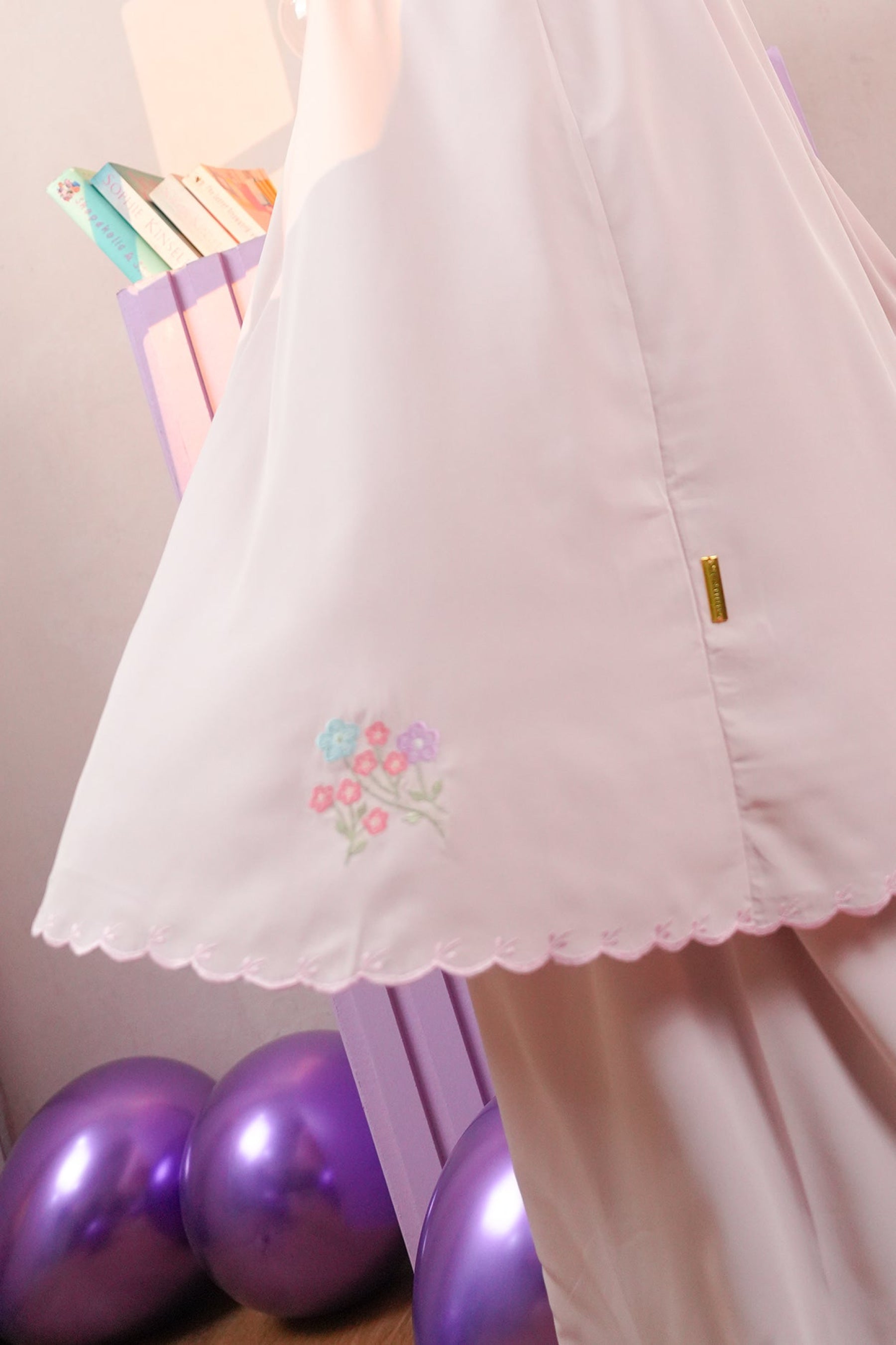 Little Lunara in Pink Lemonade Prayer Wear