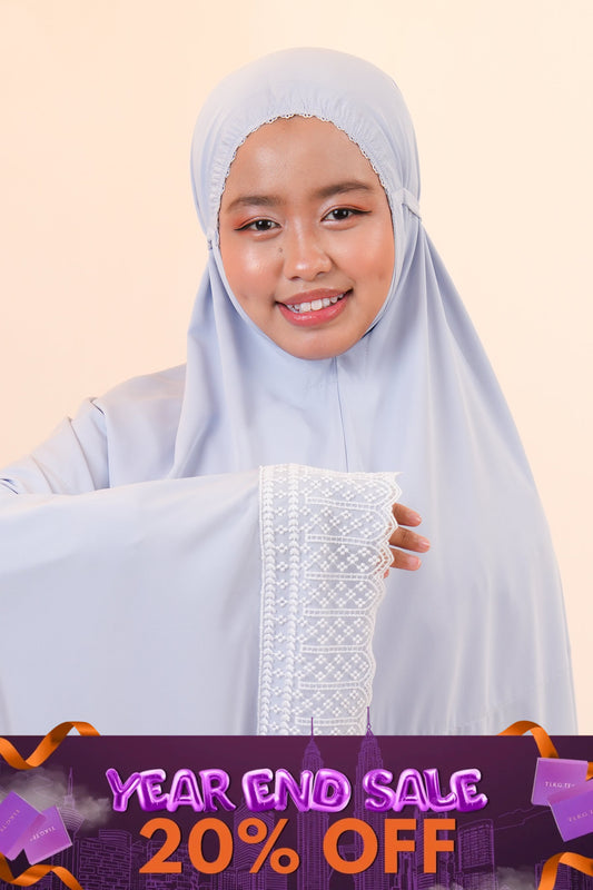 Dewdrops (Tweens) in Lilac Prayer Wear