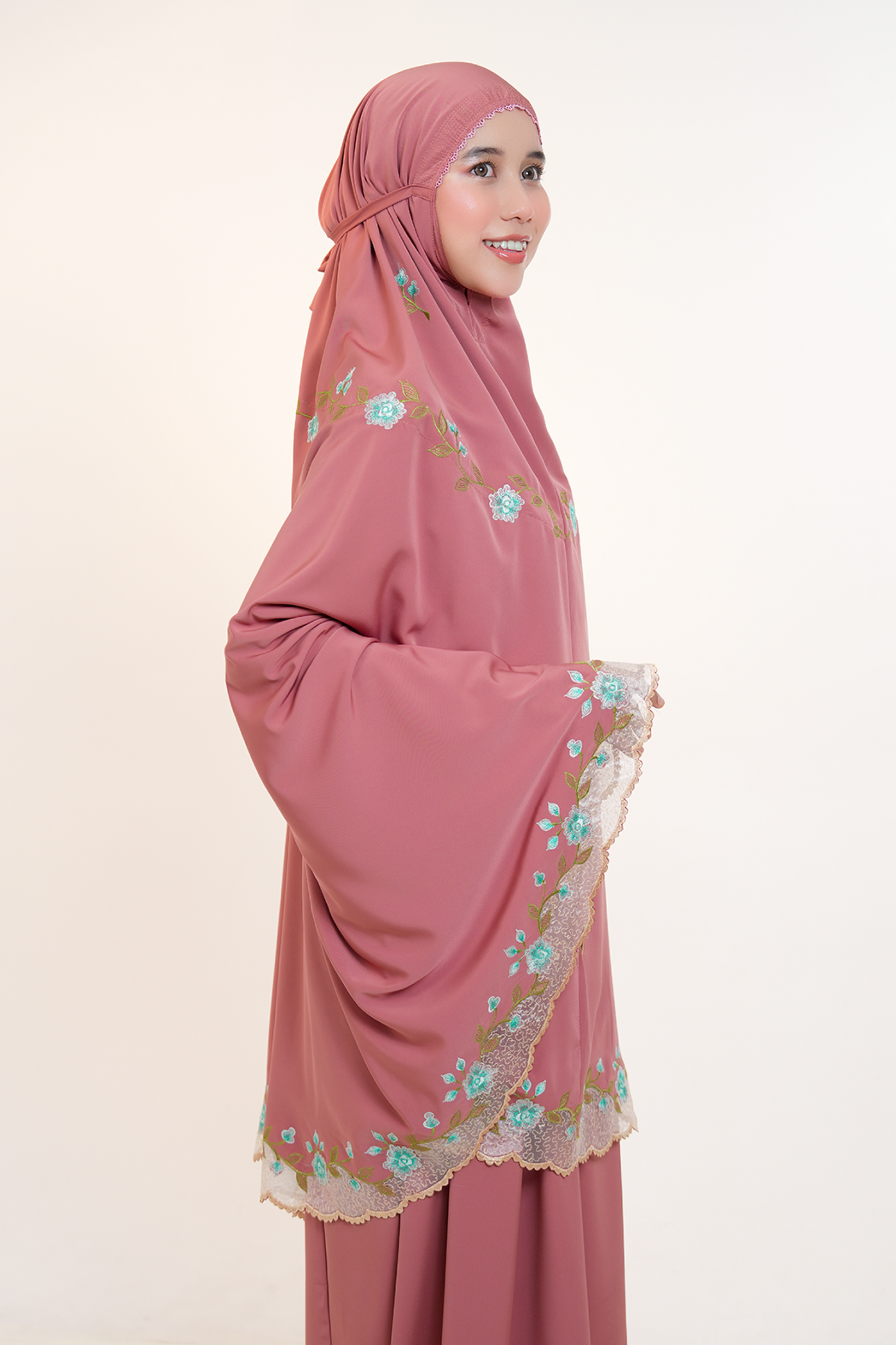 Lotus in Rust Prayer Wear