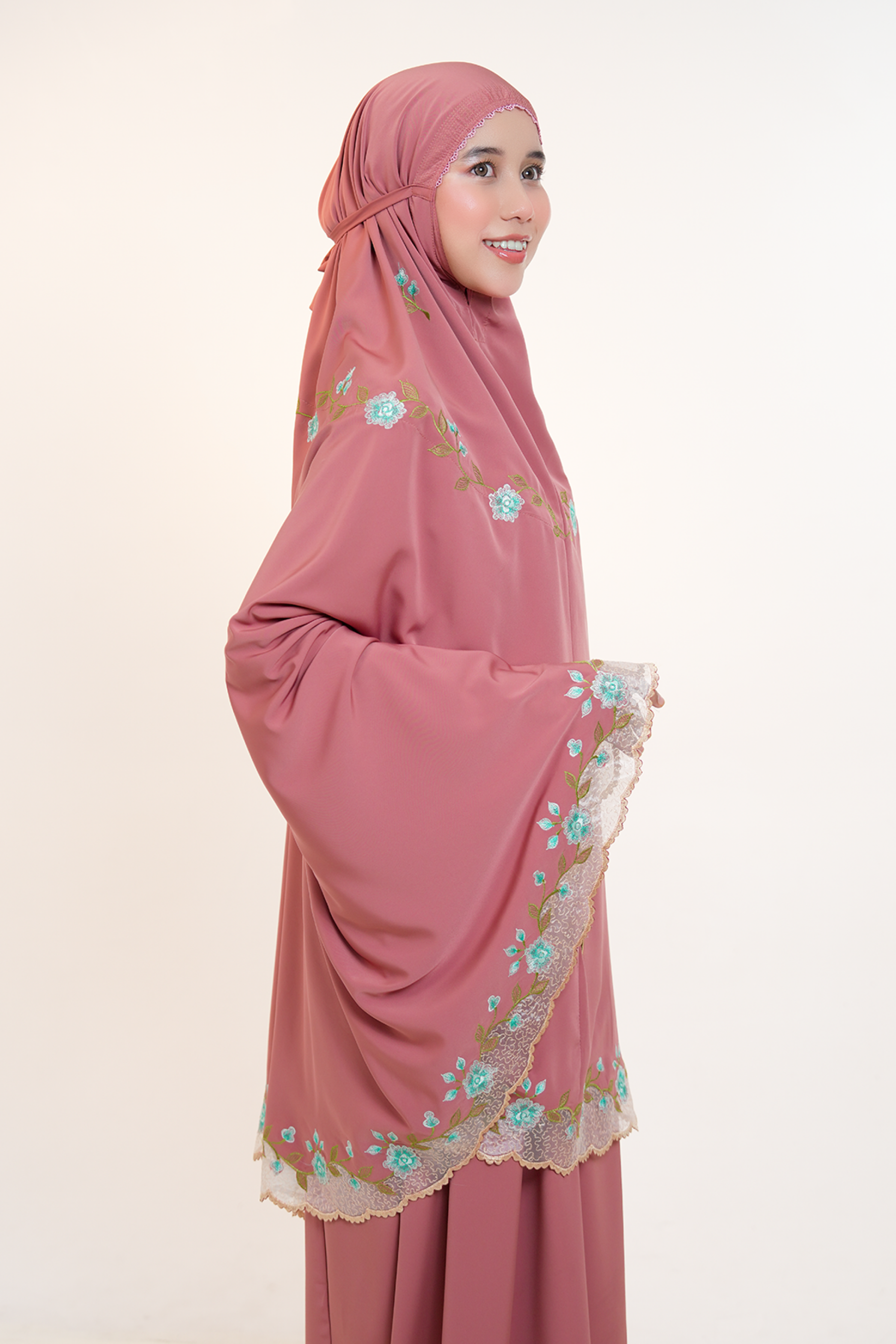 Lotus in Rust Prayer Wear