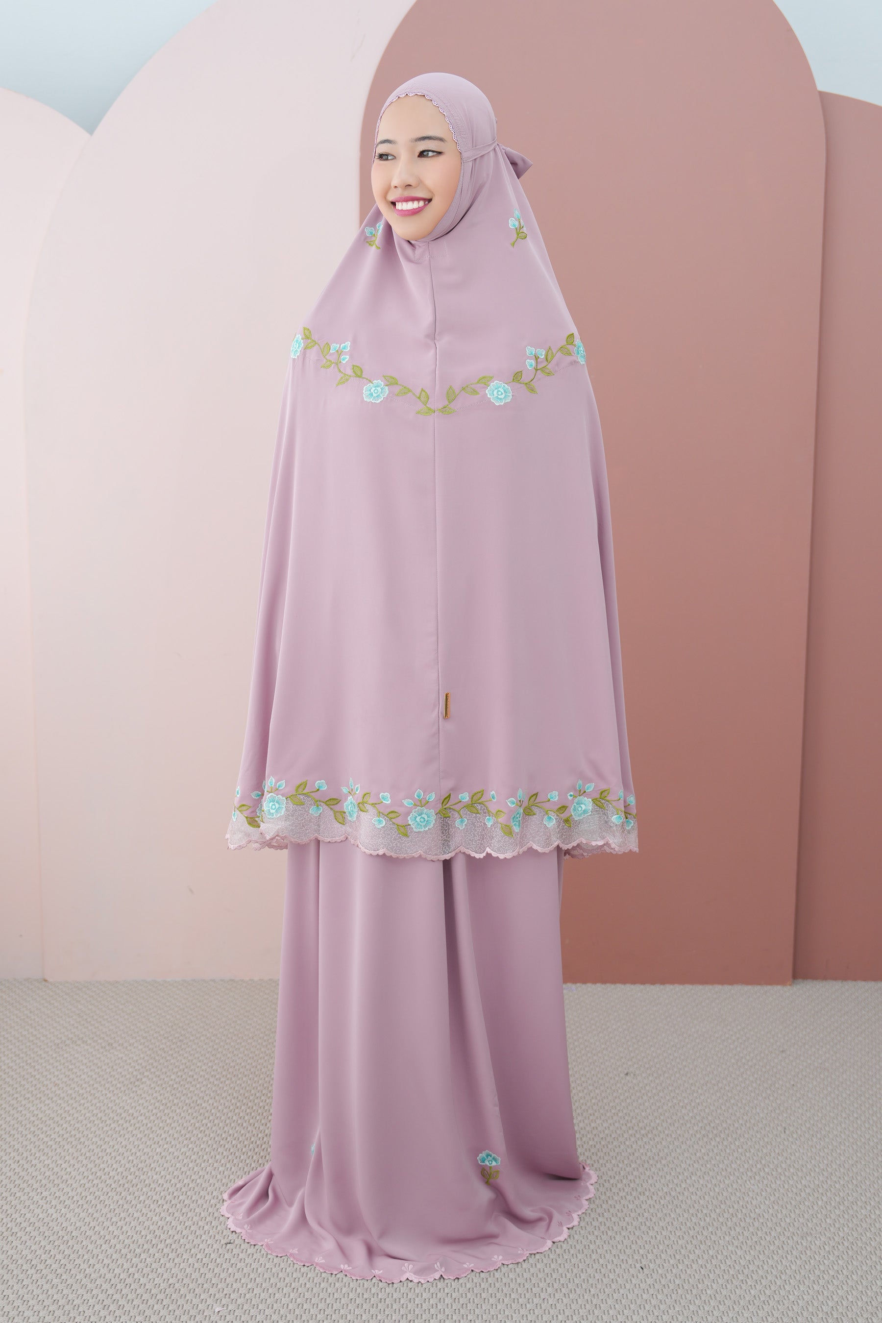 Lotus In Rose Prayer Wear