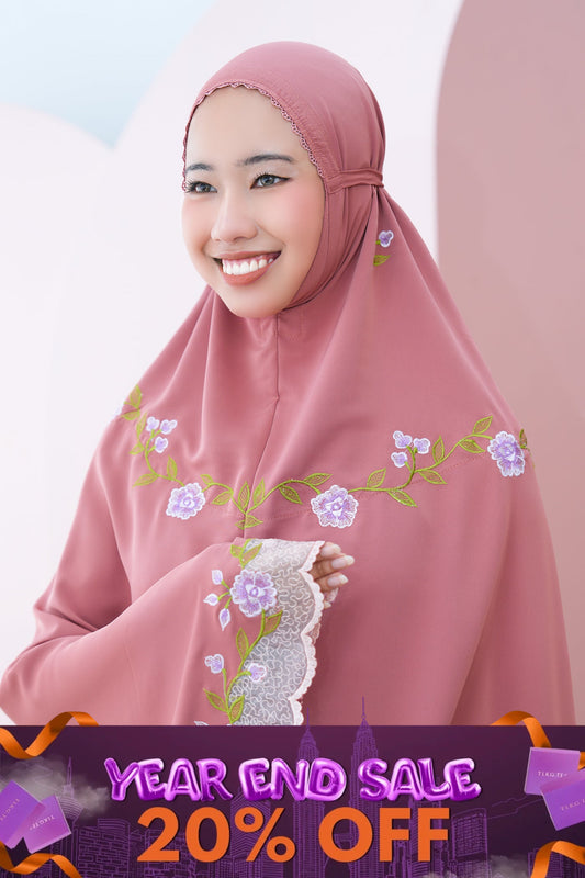 Lotus in Rust Prayer Wear