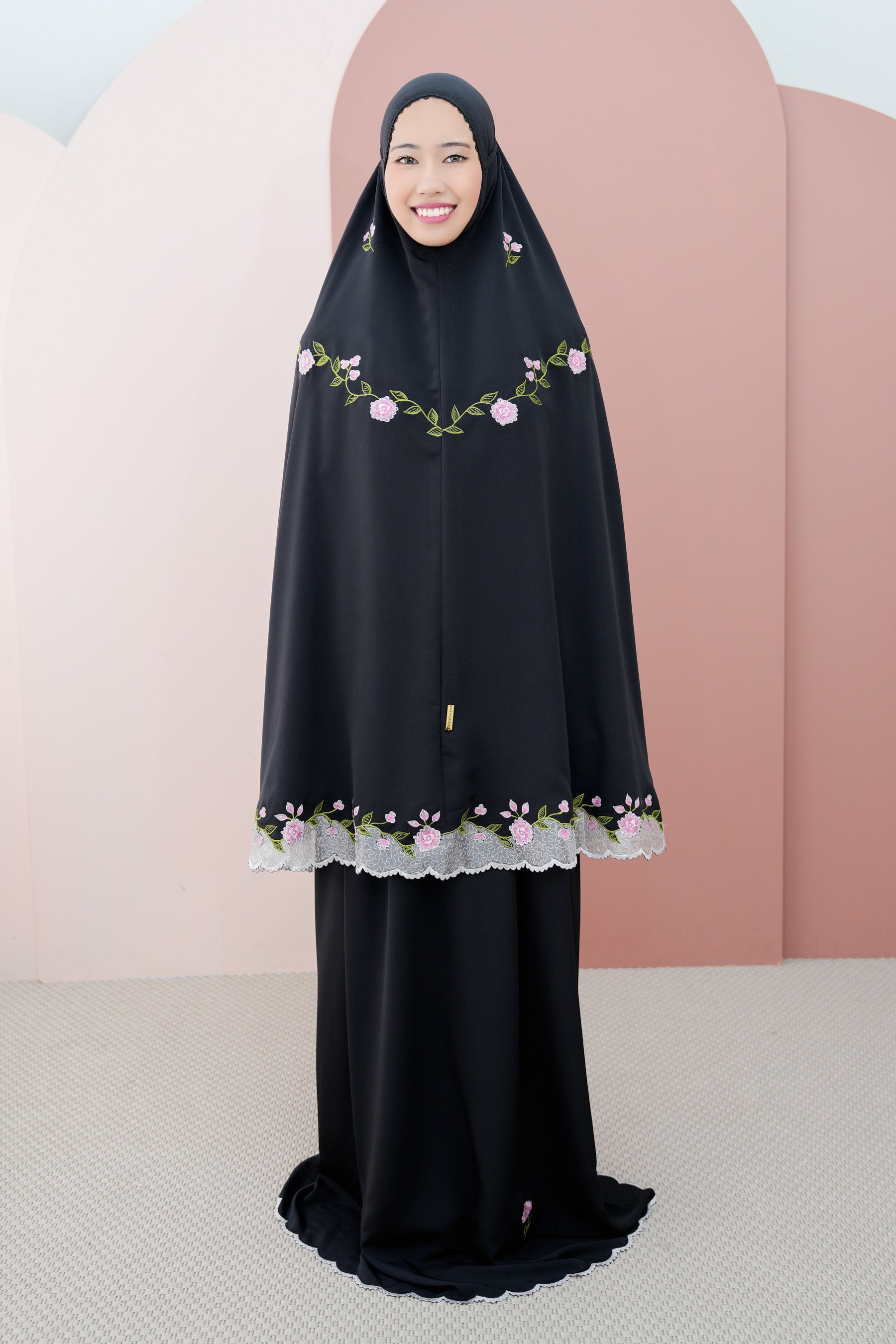 Lotus In Black Tea Prayer Wear