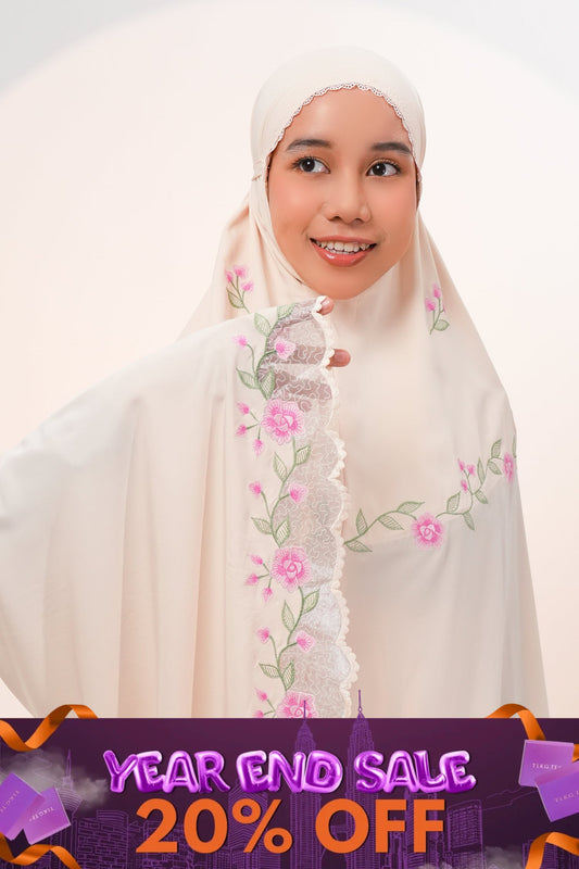 Lotus in Creme Brulee Prayer Wear