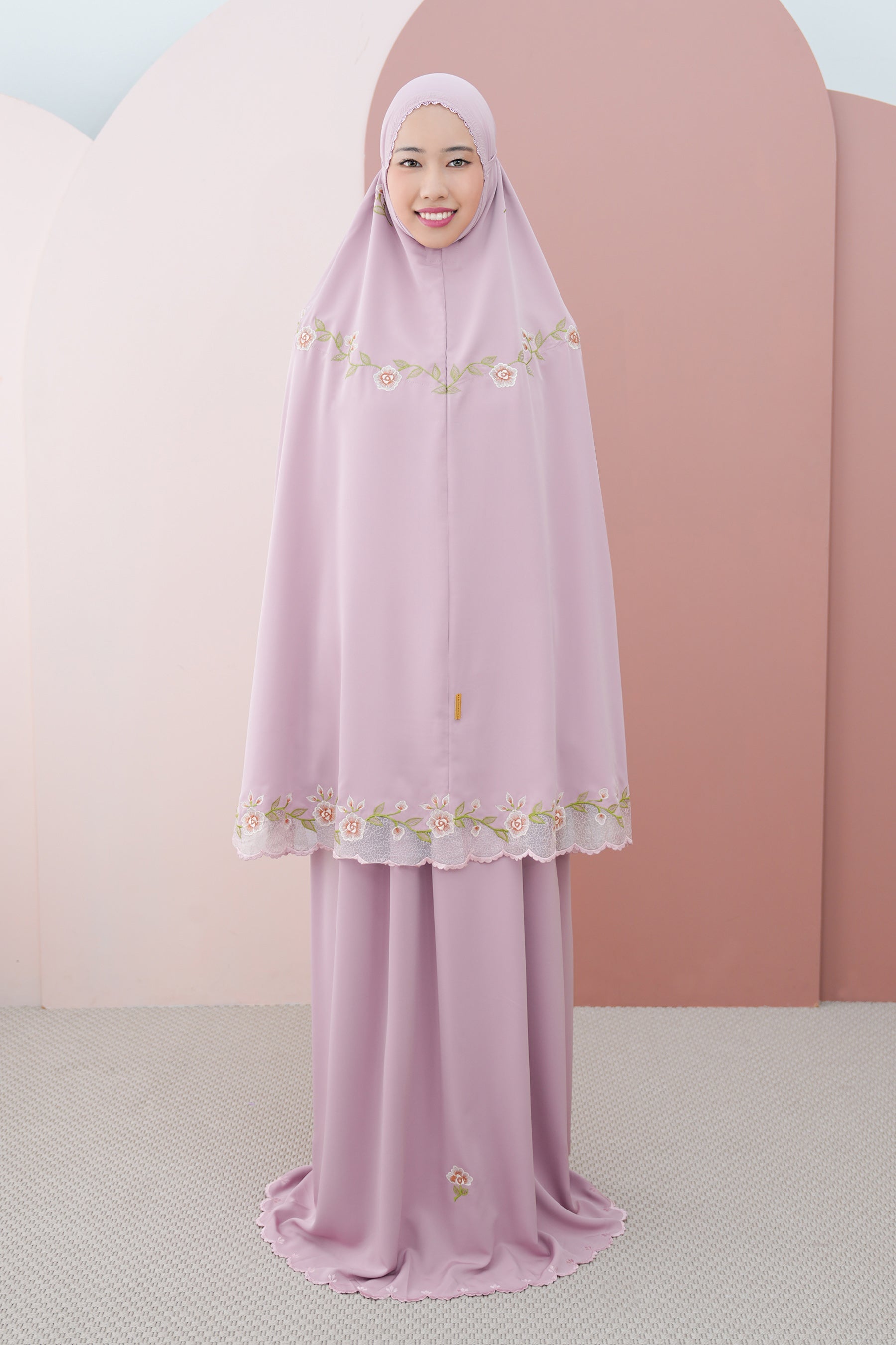 Lotus In Rose Prayer Wear